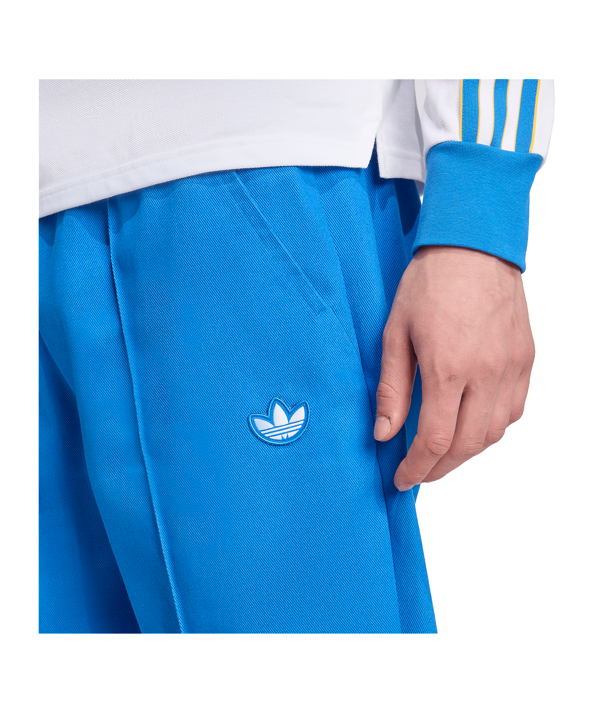 adidas Real Madrid Icon Drill Hose Blau - blau