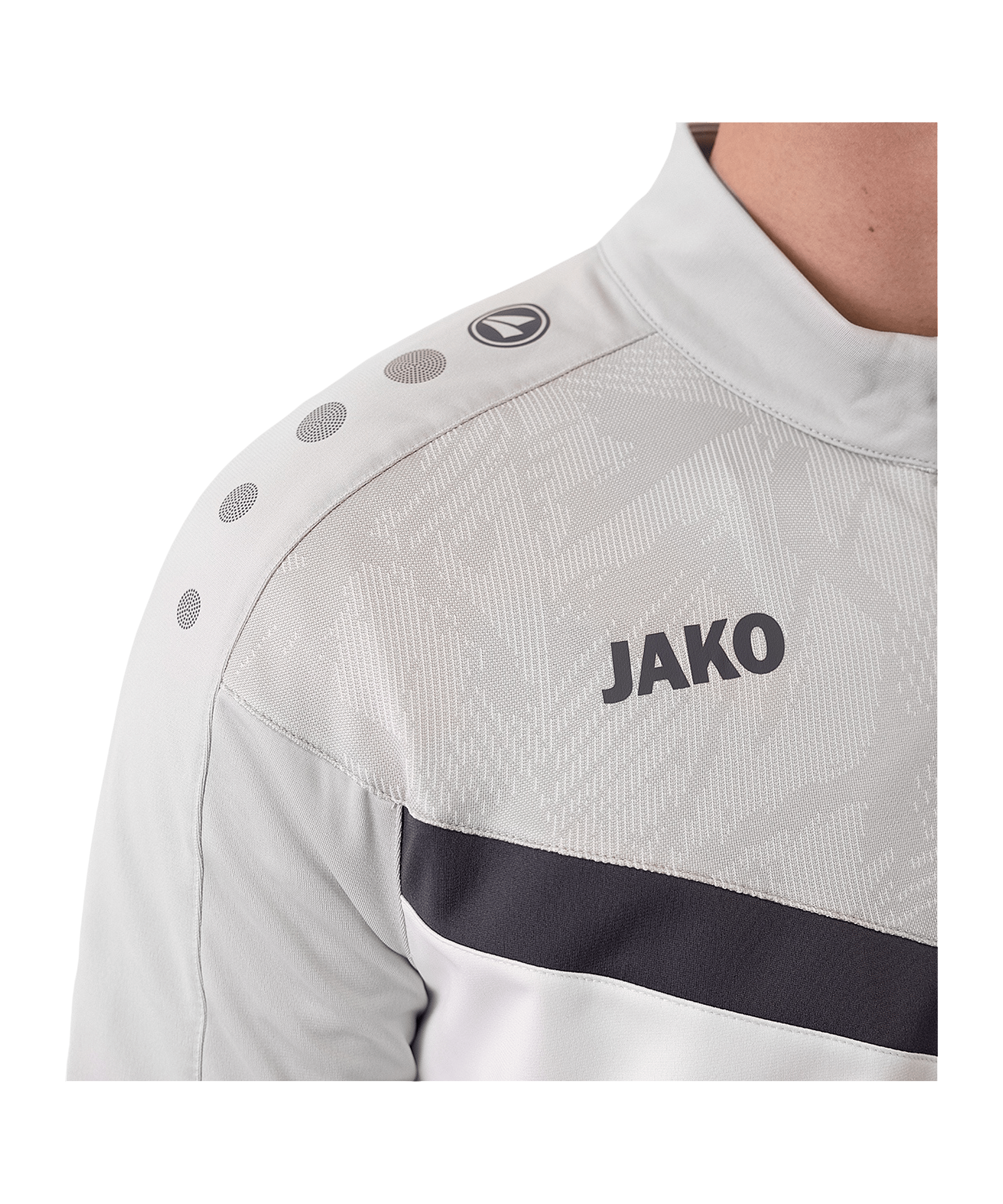JAKO Iconic Jacke Kids Weiss F016 - weiss