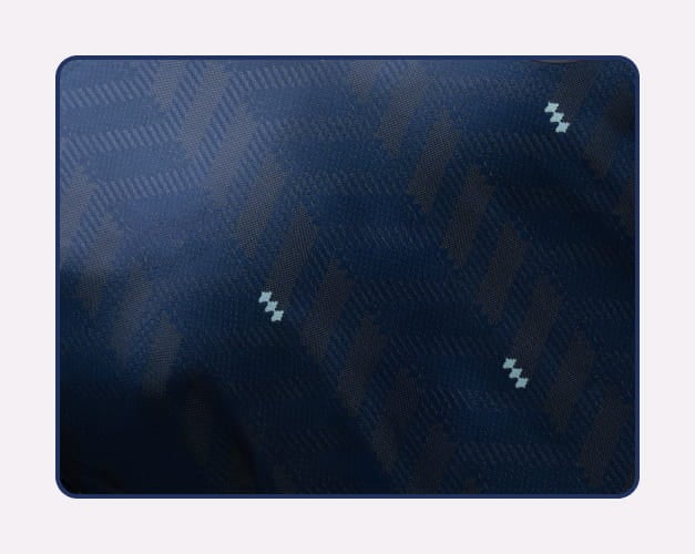 Diagonal chevron stripes on DFB away jersey - Classic German football design element at 11teamsports