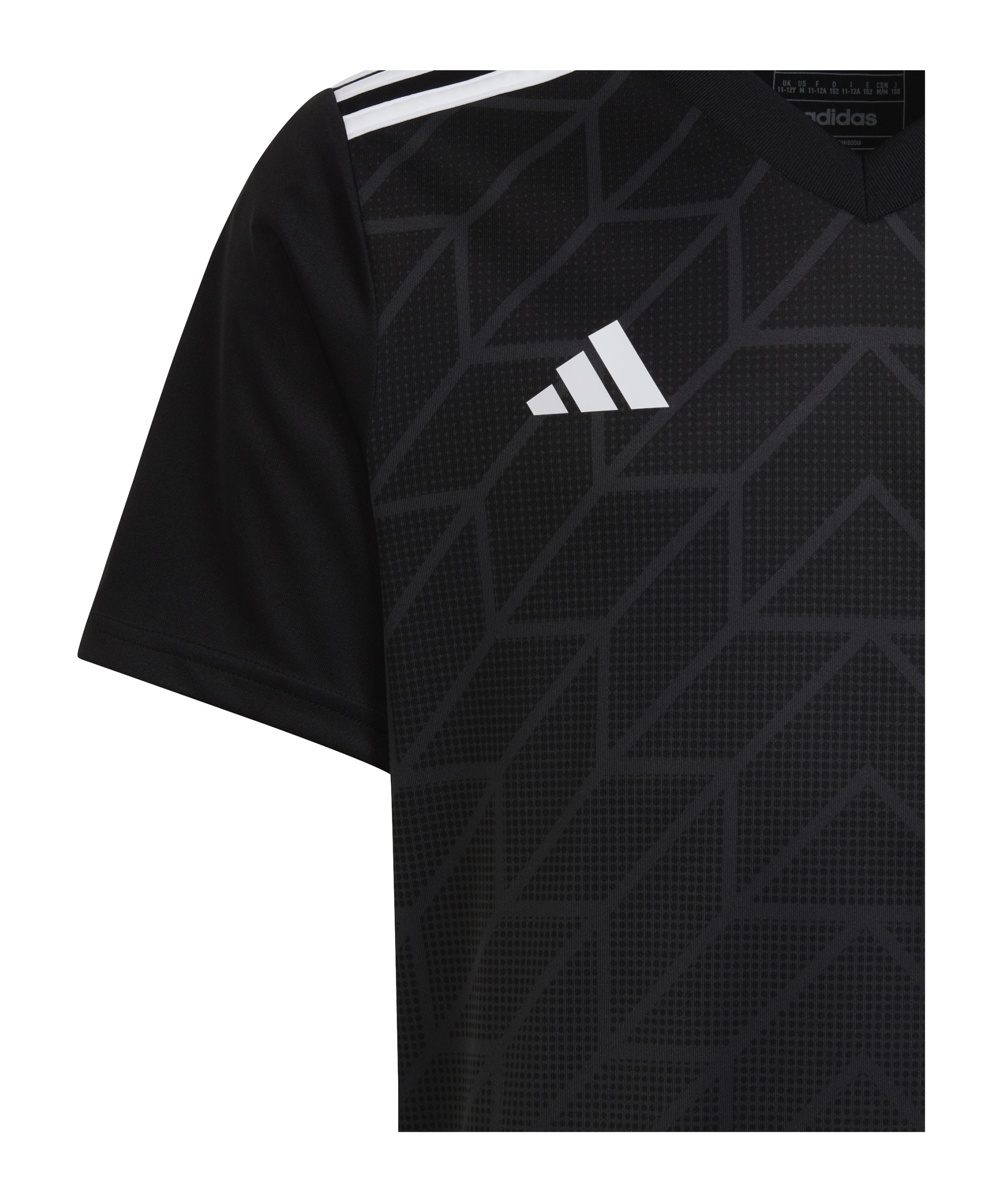 adidas Team Icon 23 Trikot Kids Schwarz - schwarz
