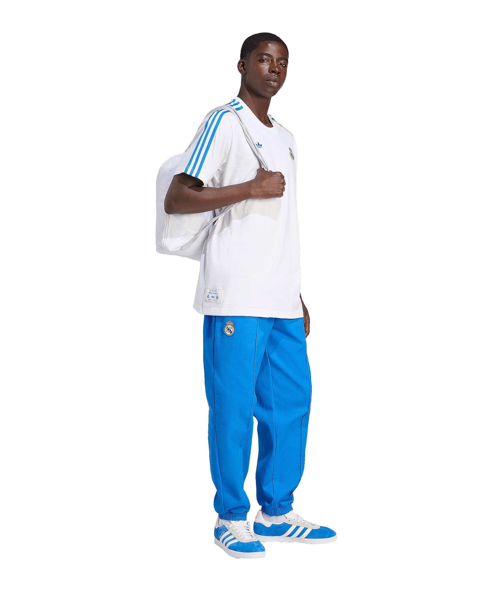 adidas Real Madrid Icon T-Shirt Weiß - weiss