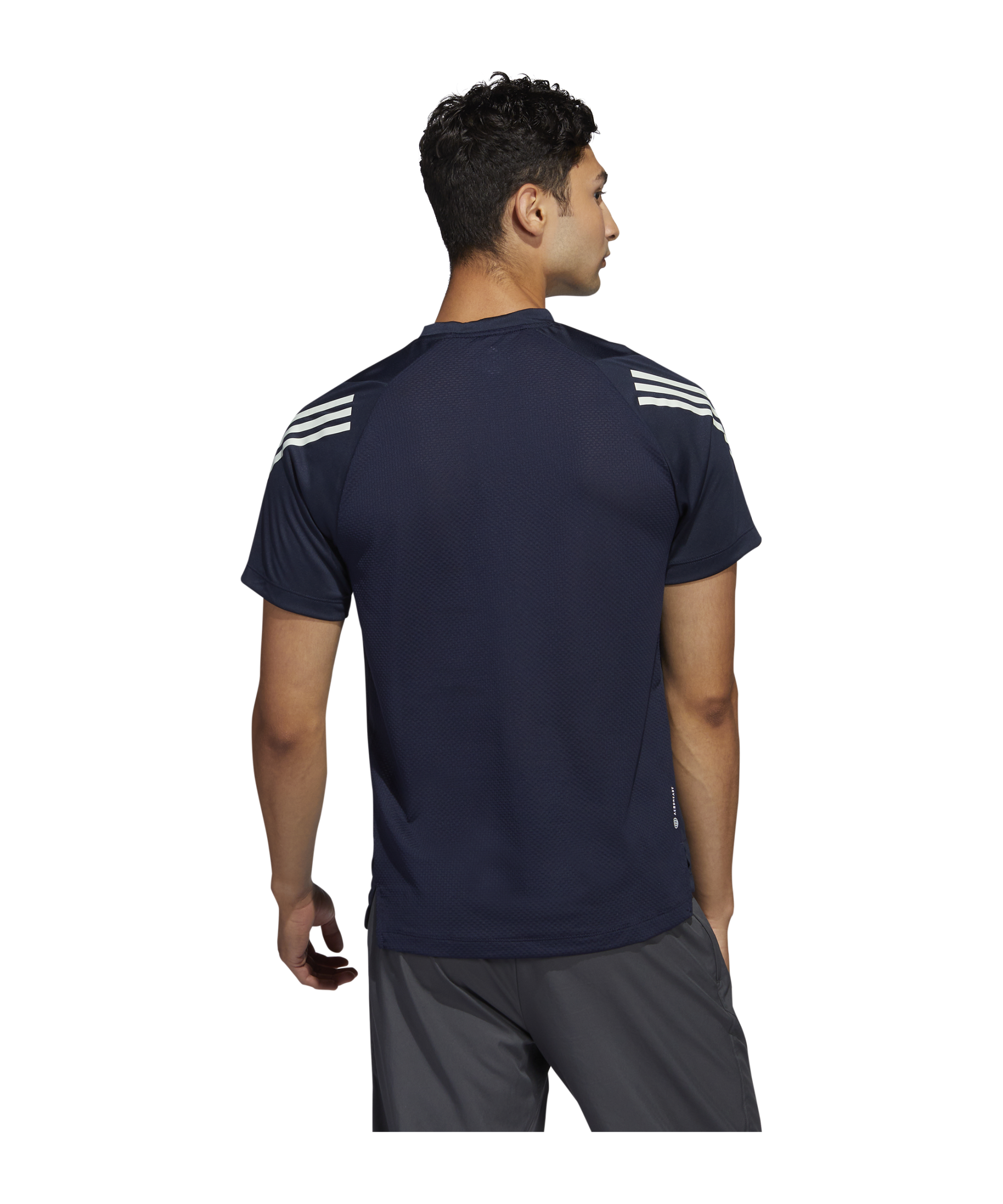 adidas Train Icon Training T-Shirt Blau - blau