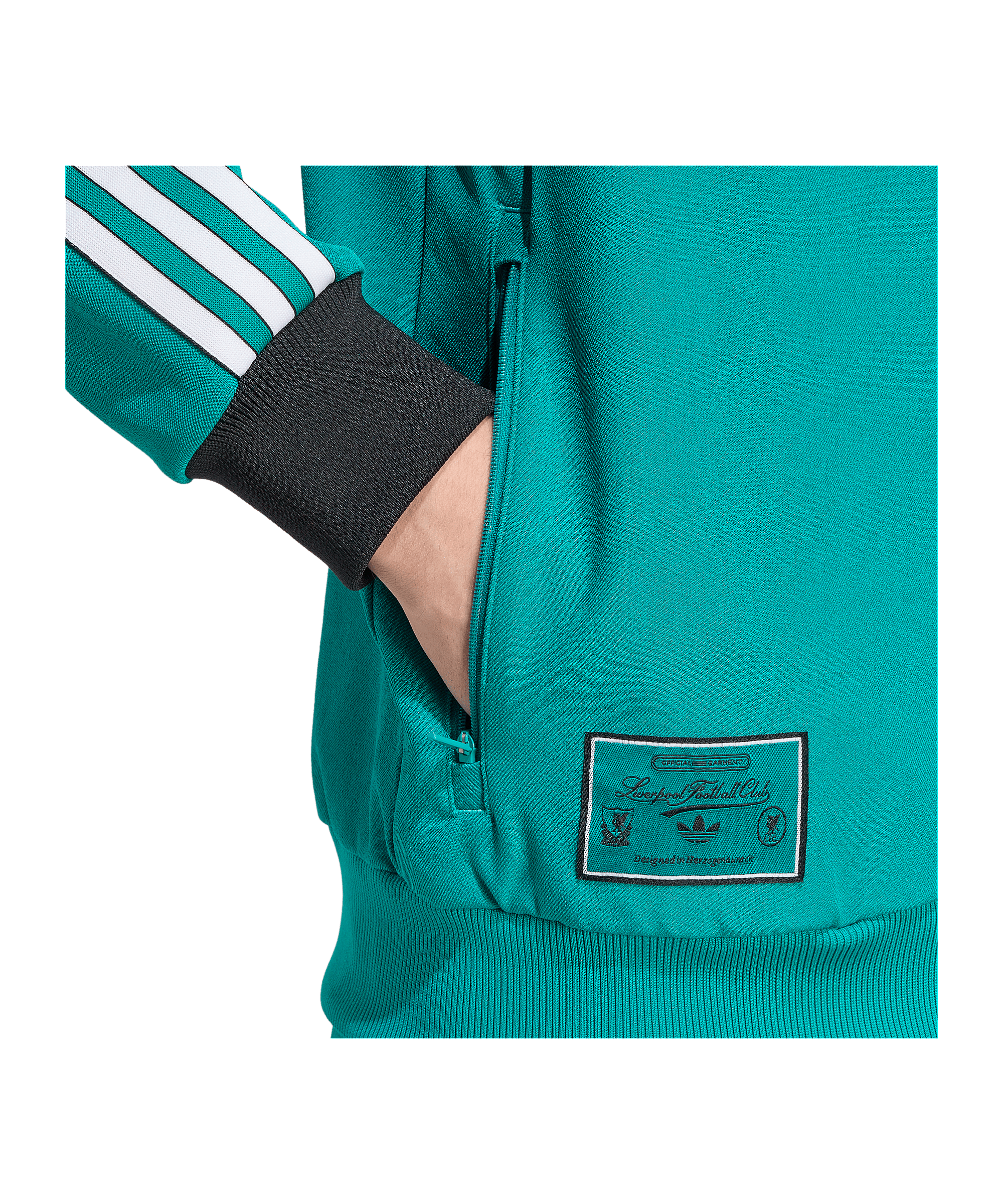 adidas FC Liverpool Icon Track Sweatshirt Grün - gruen