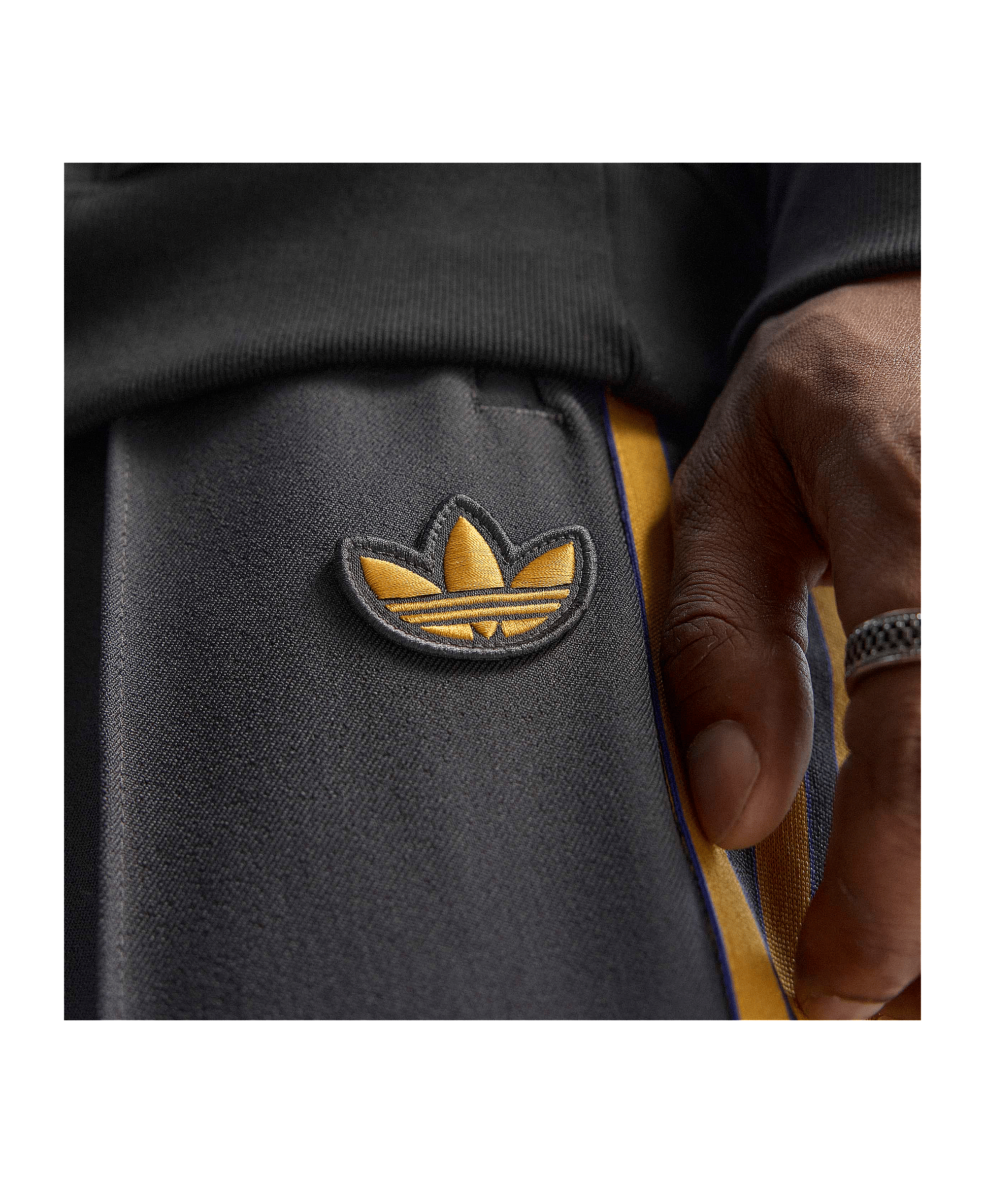 adidas Manchester United Icon Track Hose Schwarz - schwarz