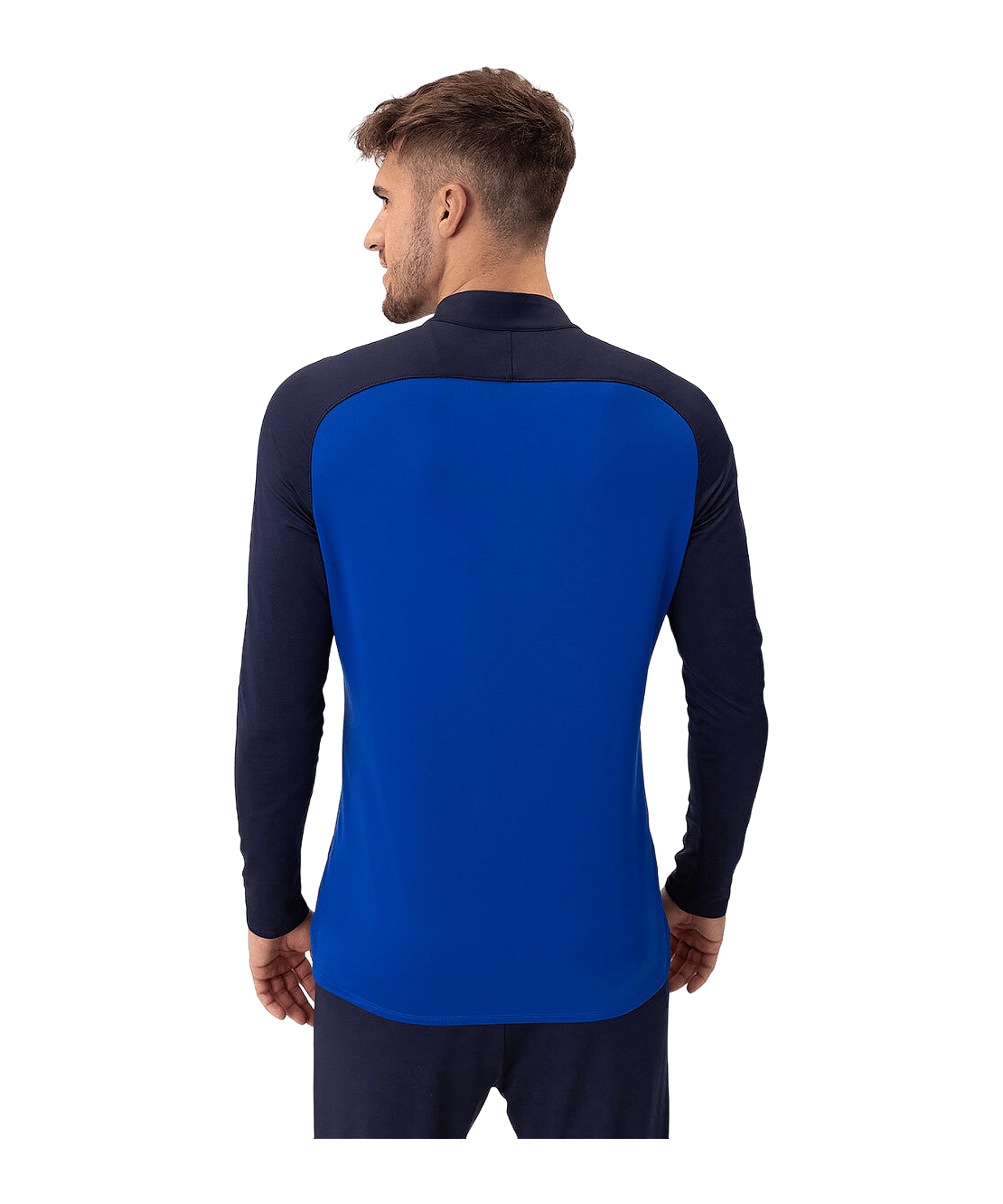 JAKO Iconic HalfZip Sweatshirt Blau F403 - blau