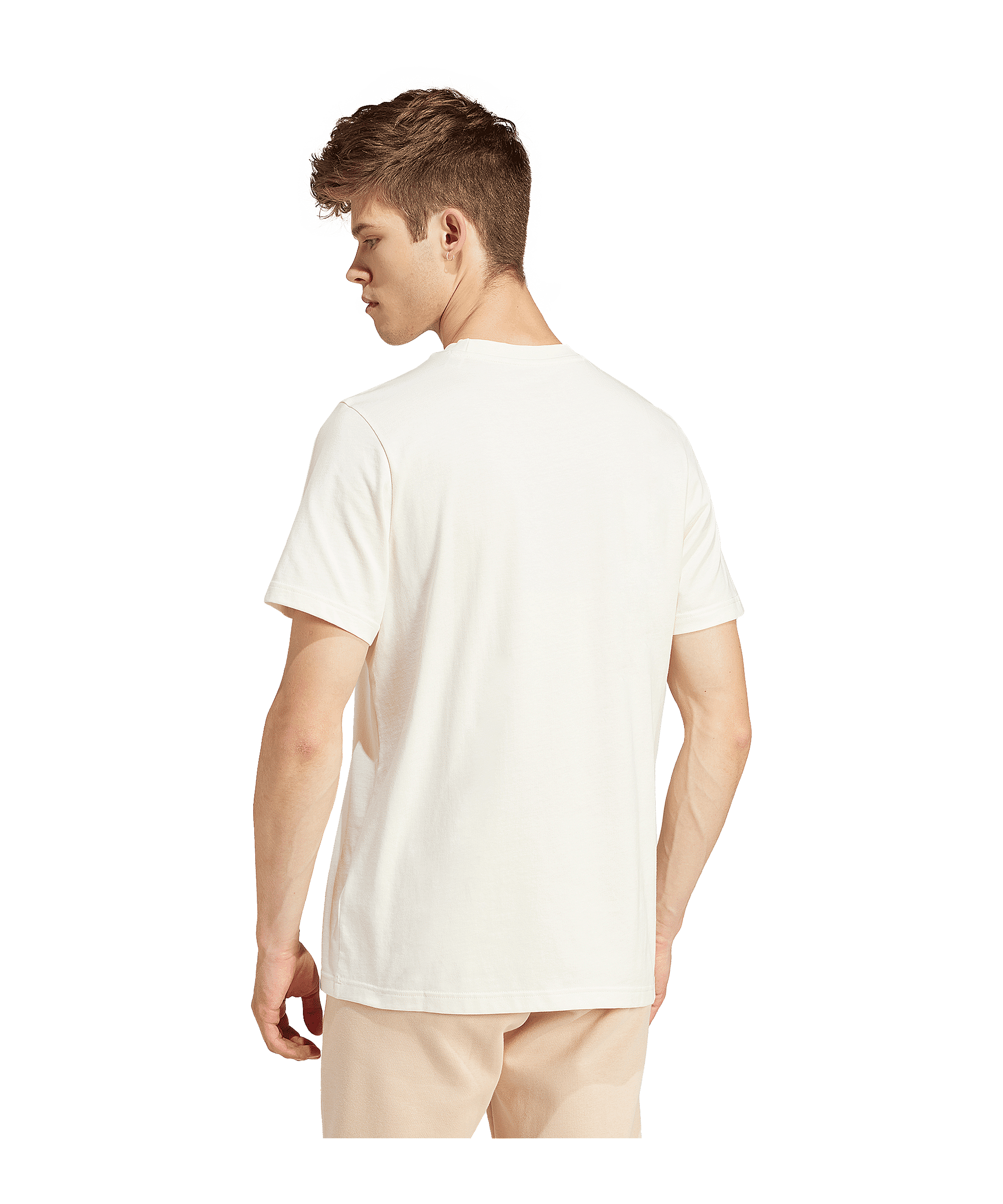 adidas Folded Icons Badge of Sport T-Shirt Weiss - weiss