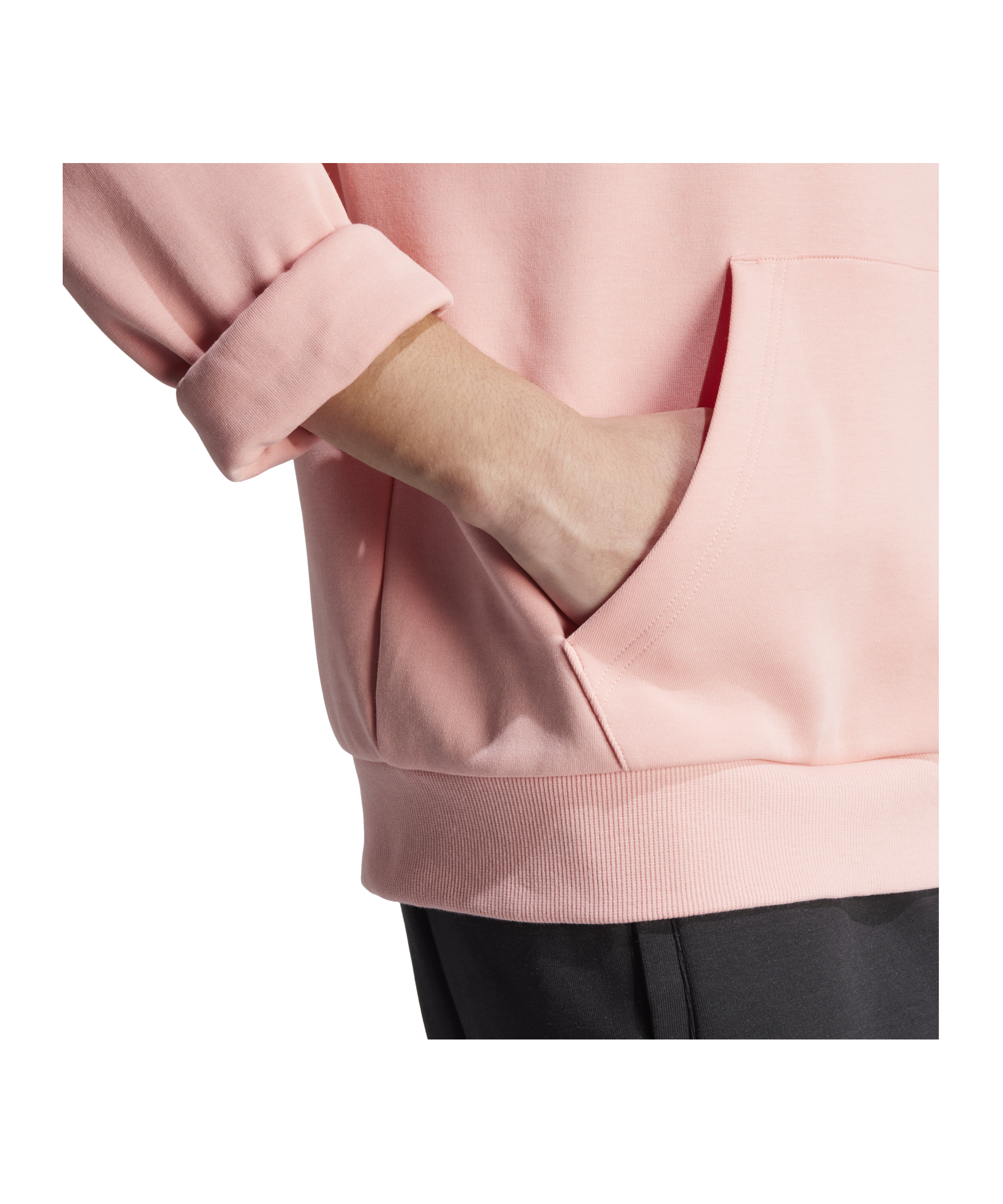adidas Future Icons Badge of Sport Hoody Rosa - rosa