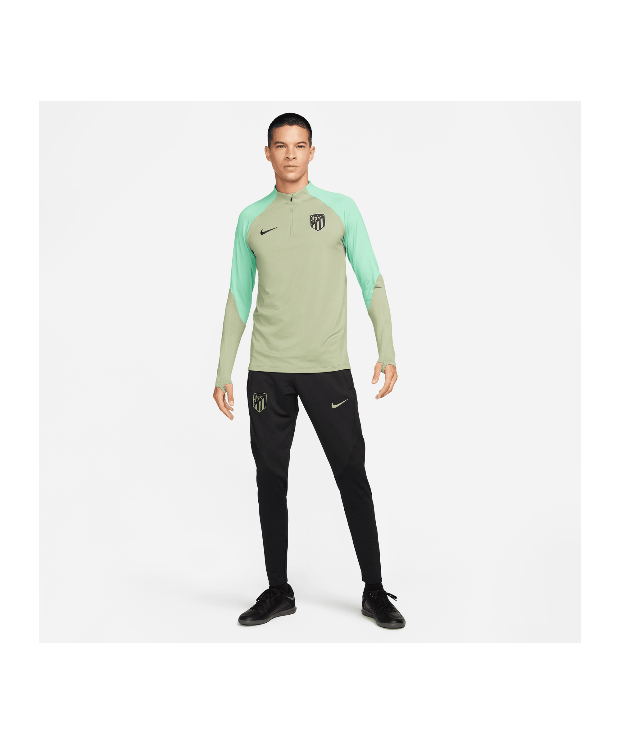 Nike Atletico Madrid Trainingshose Schwarz F010 - schwarz