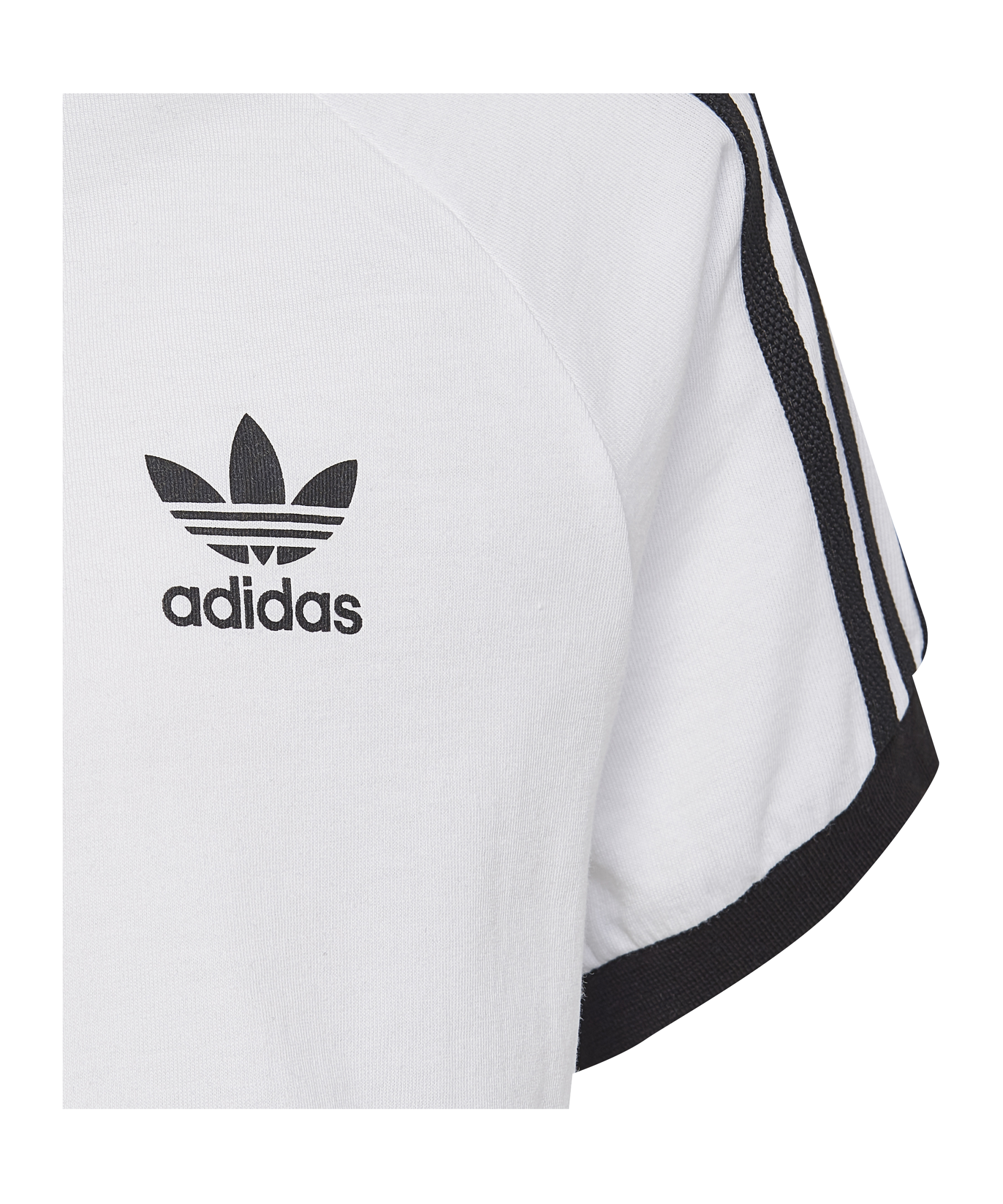adidas Originals Adicolor 3-Stripes Tee White - weiss