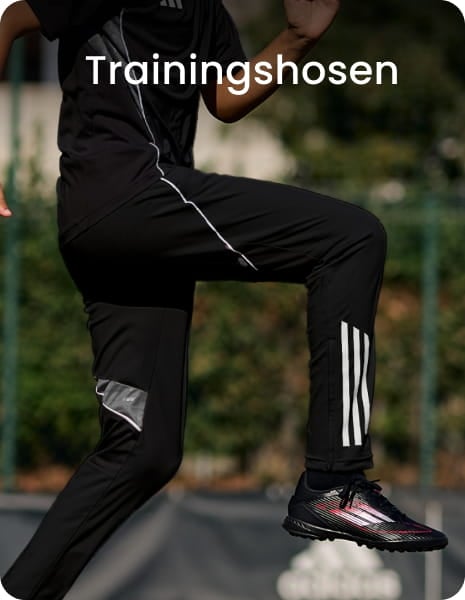 Black training pants for footballers - Football training trousers collection at 11teamsports