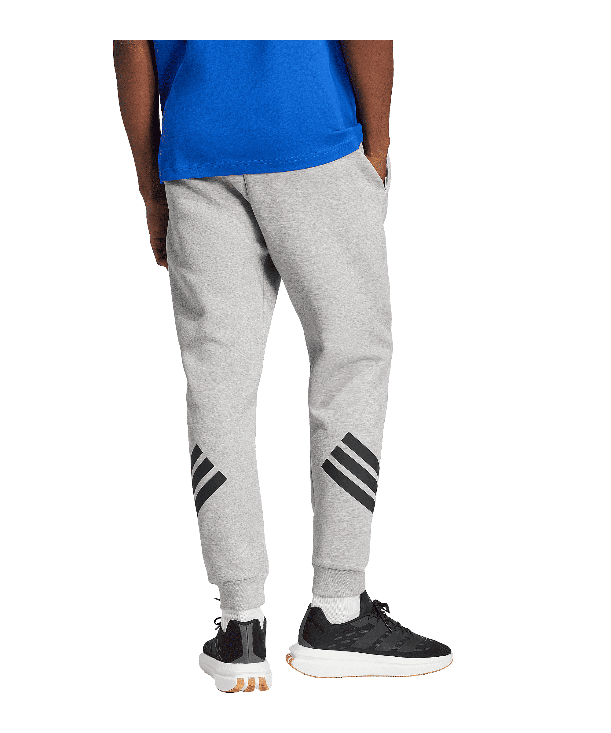 adidas Future Icons Three Stripes Trainingshose Grau - grau