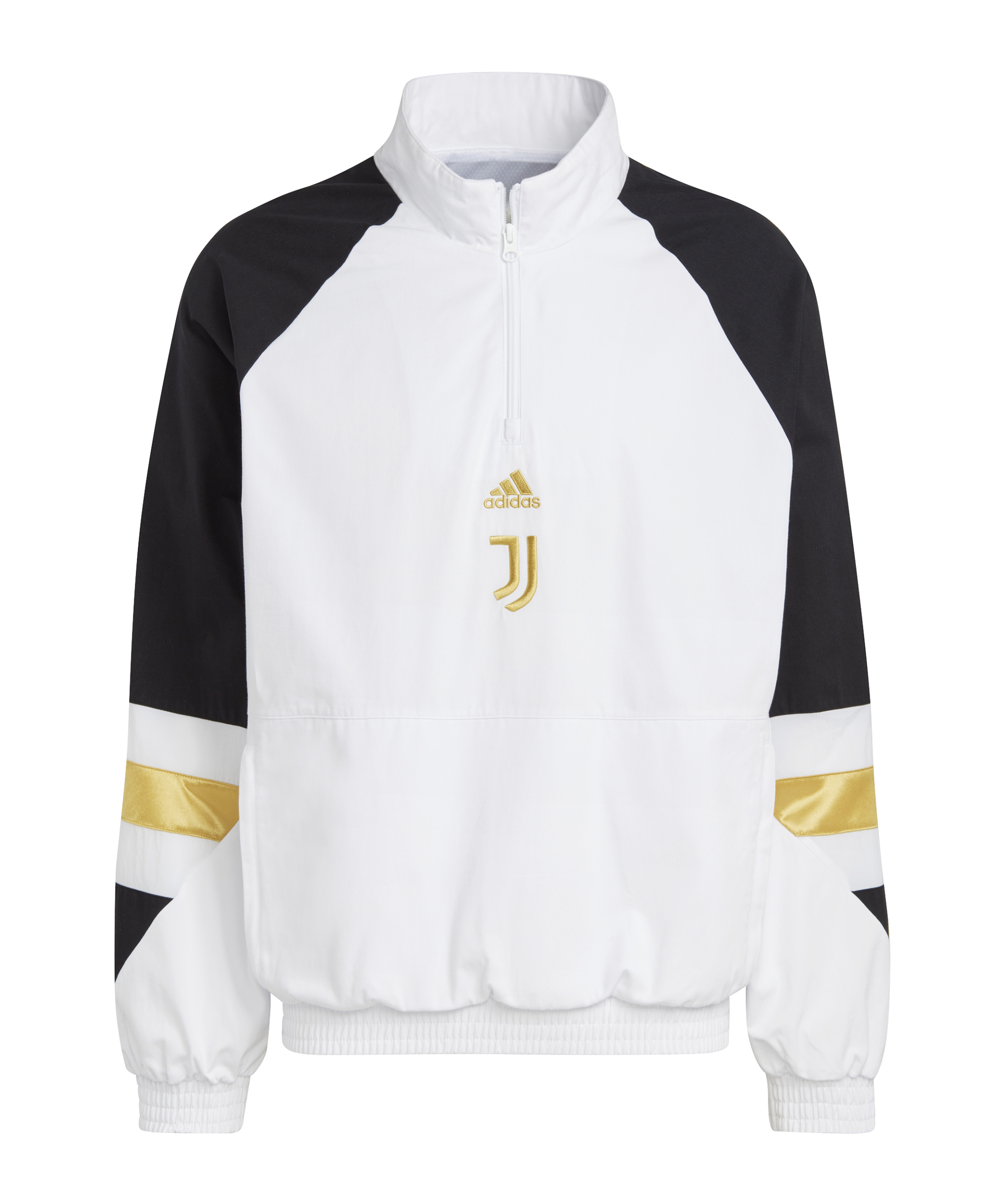 adidas Juventus Turin Icon Tracktop Jacke Weiss - weiss
