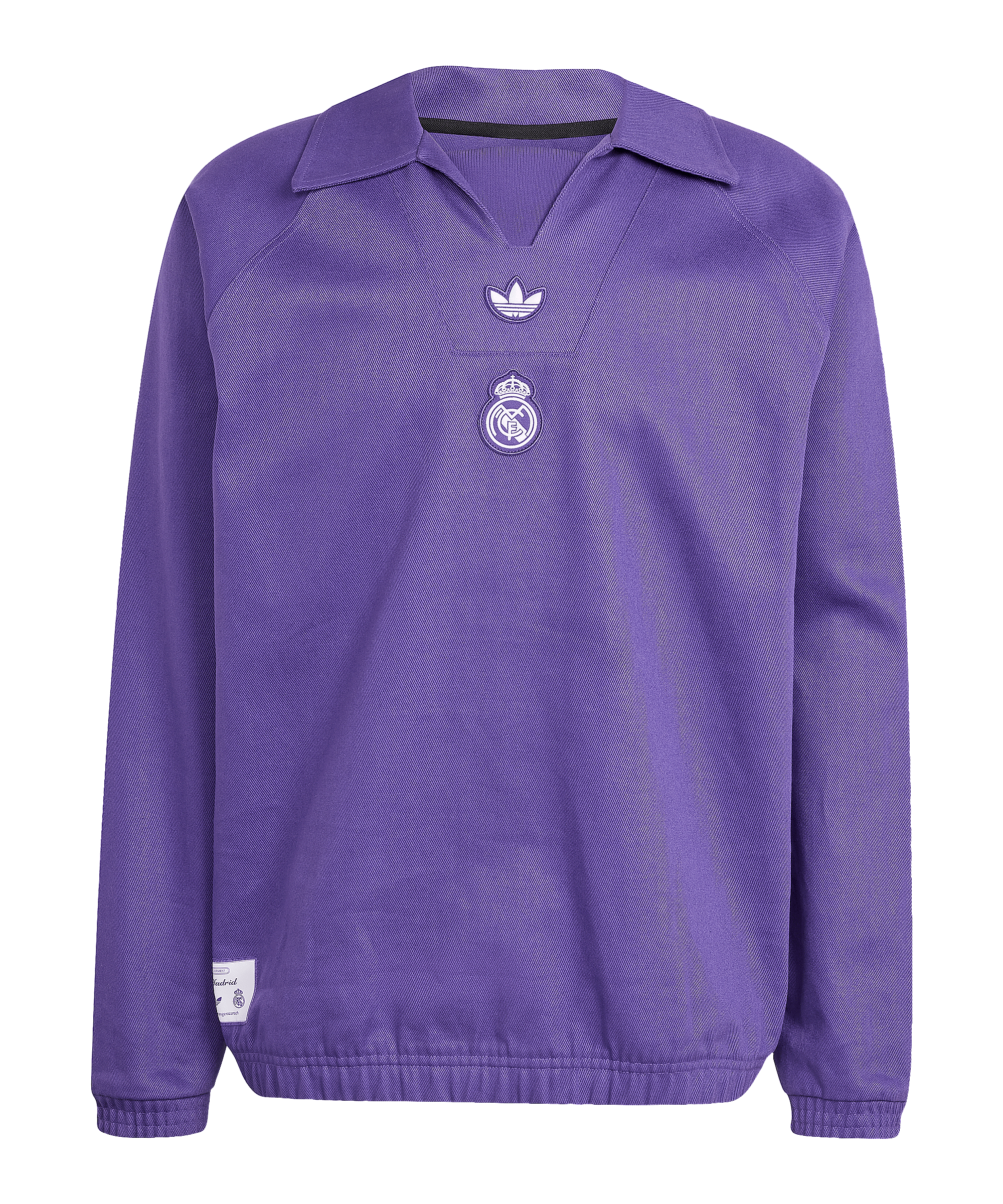 adidas Real Madrid Terrace Icon Sweatshirt Lila - lila