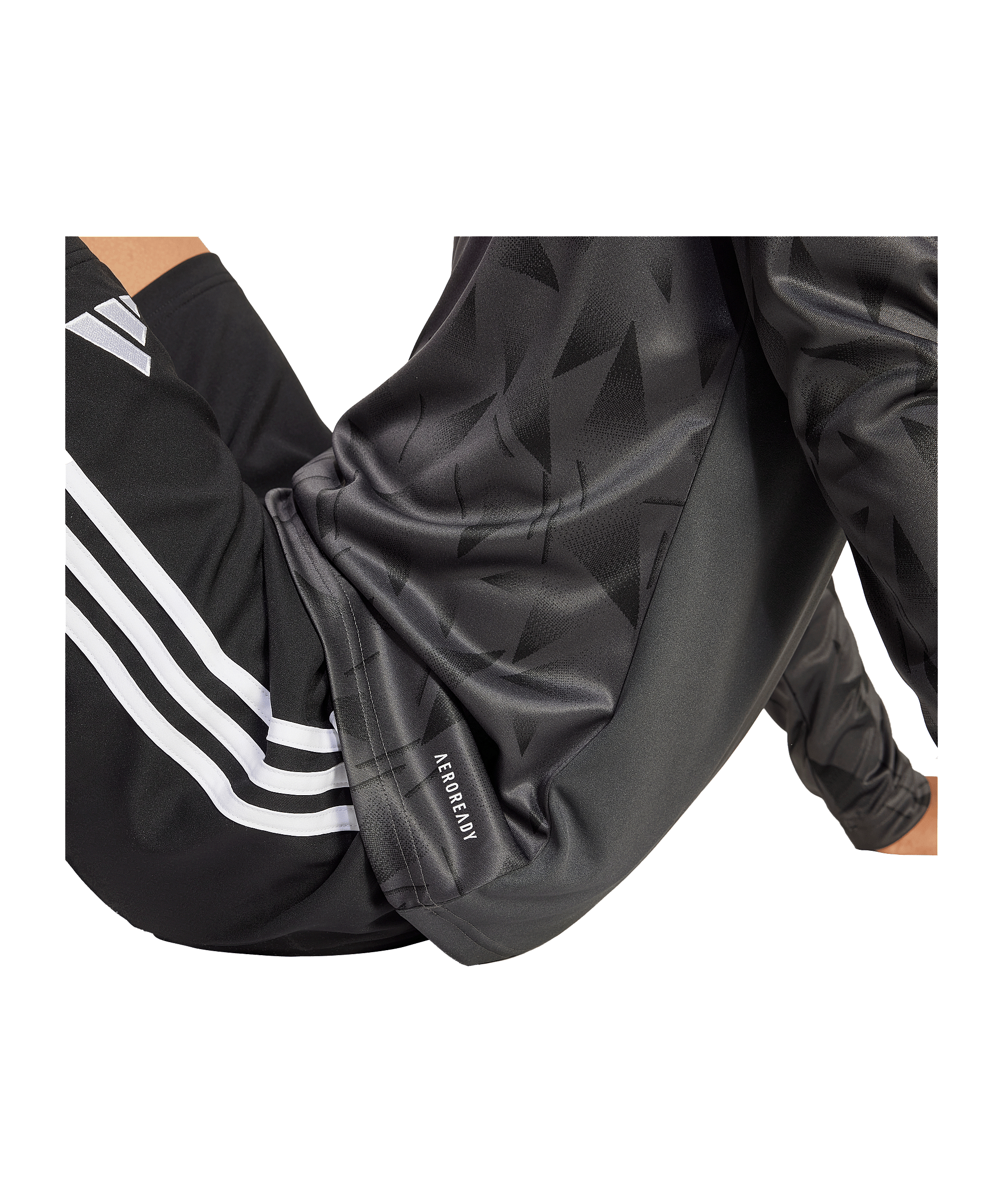 adidas Team Icon 25 Trikot Kids Schwarz - schwarz