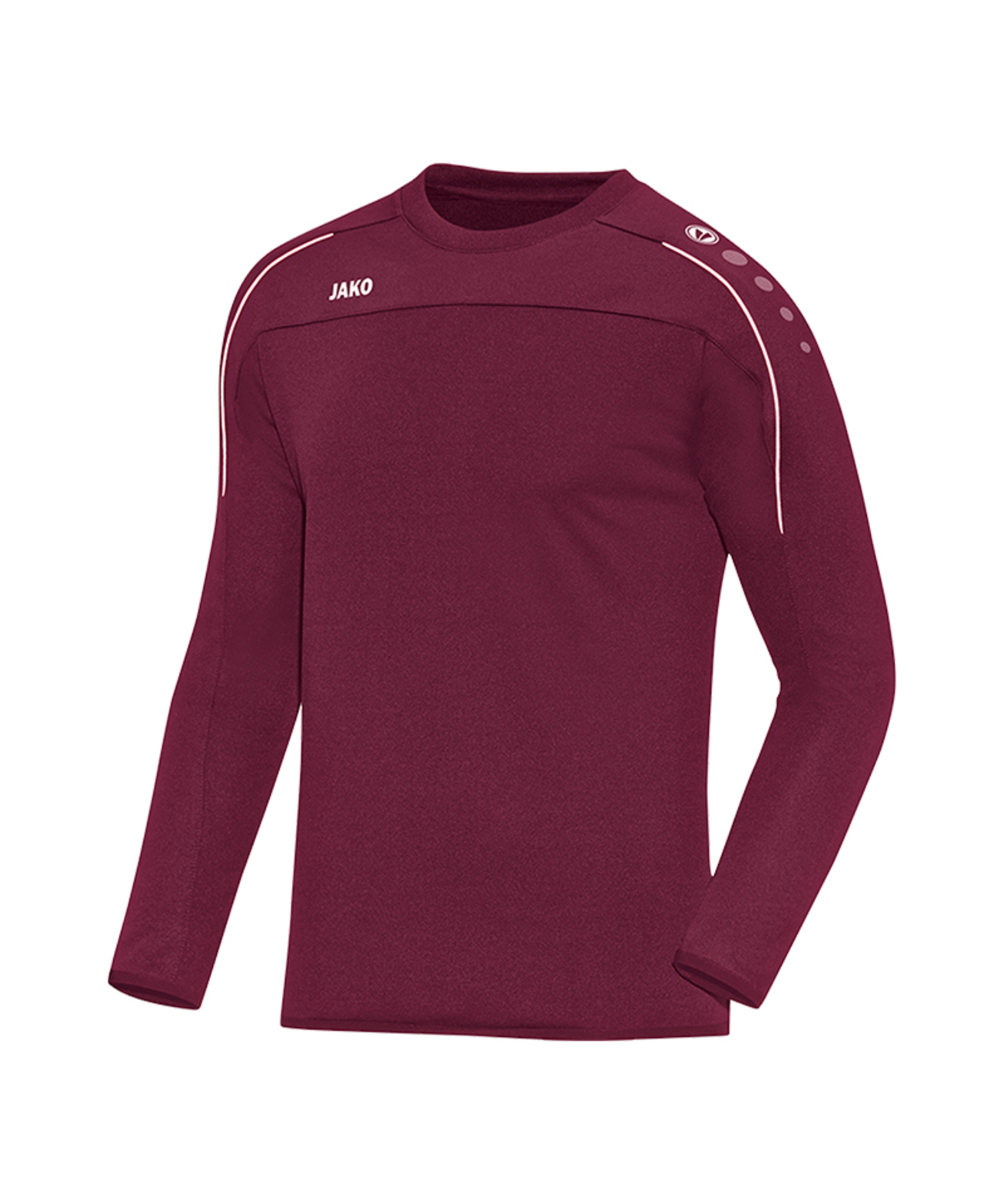 JAKO Classico Sweatshirt Dunkelrot F14 - rot