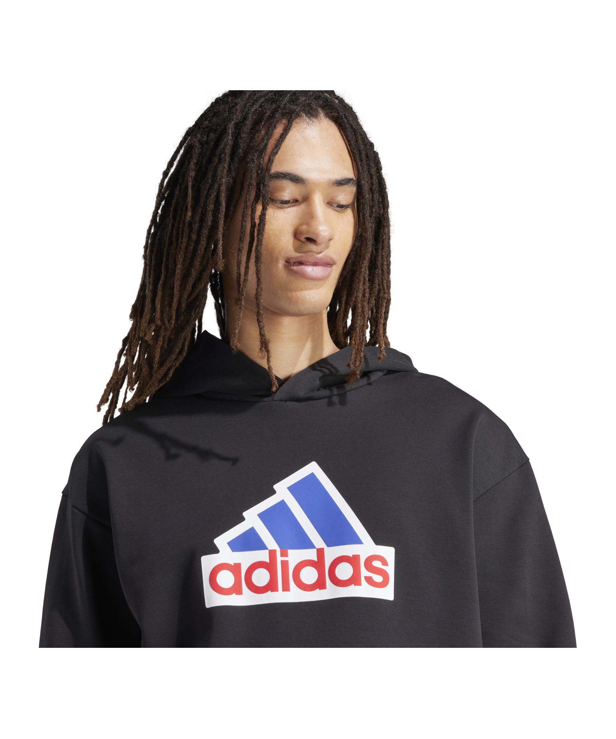 adidas Future Icons Badge of Sport Hoody Schwarz - schwarz