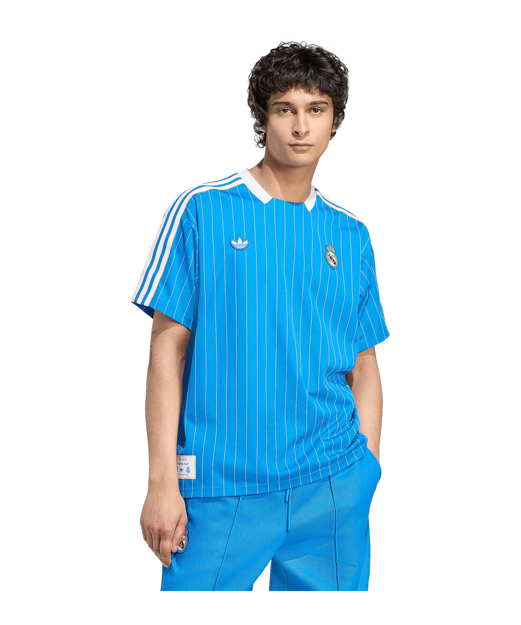 adidas Real Madrid Icon Trikot Blau - blau