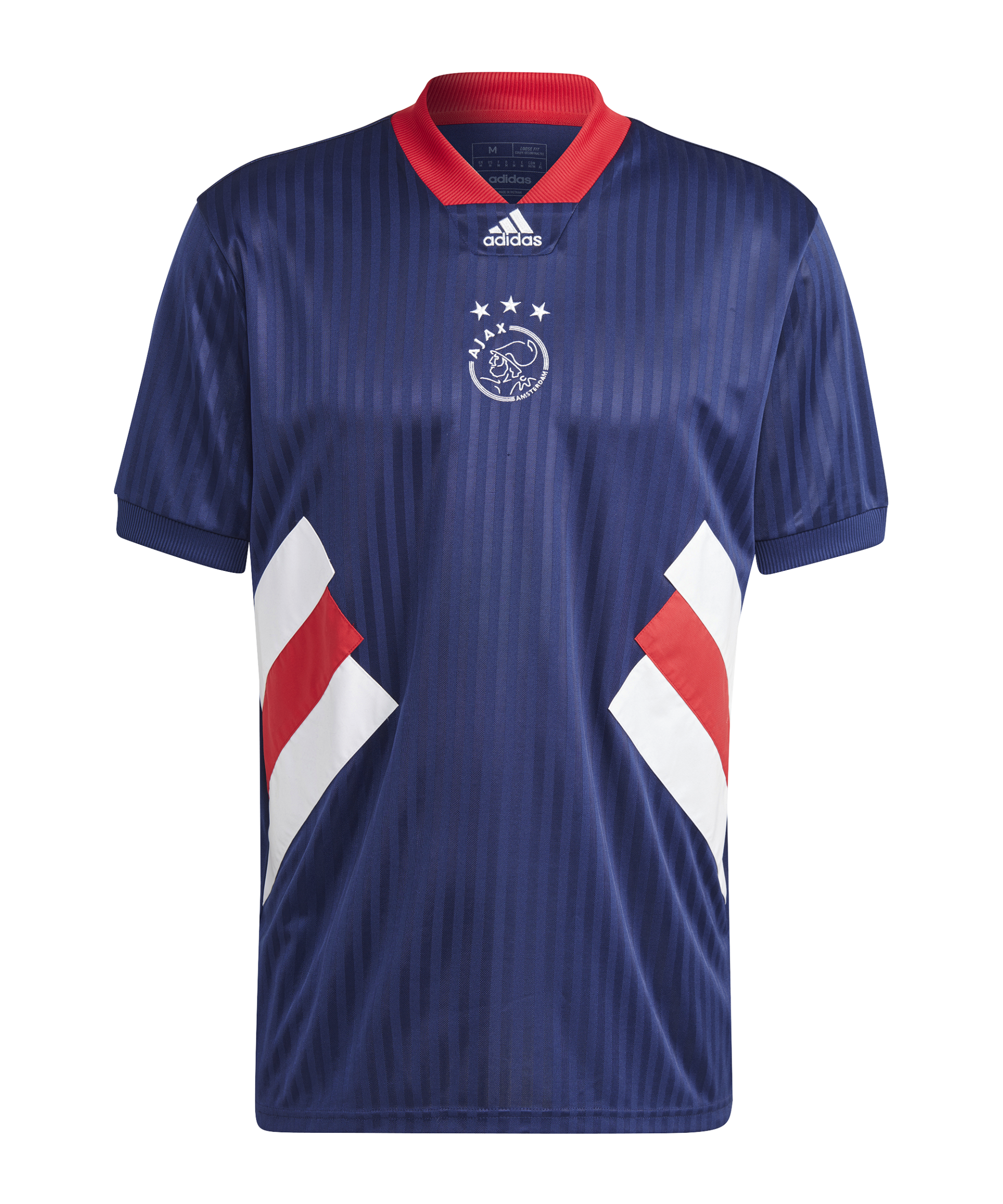 adidas Ajax Amsterdam Icon Trikot Blau - blau
