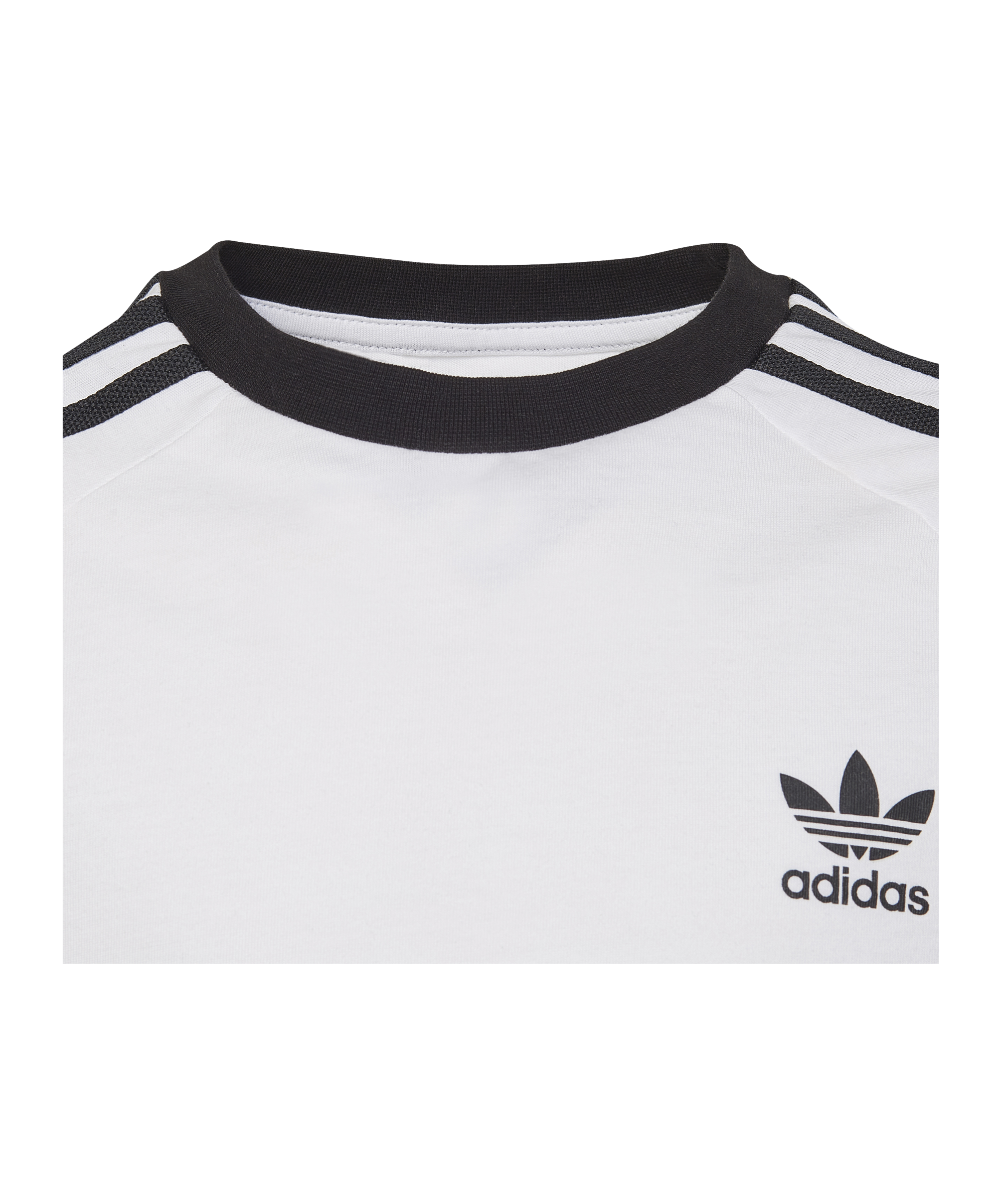 adidas Originals Adicolor 3-Stripes Tee White - weiss