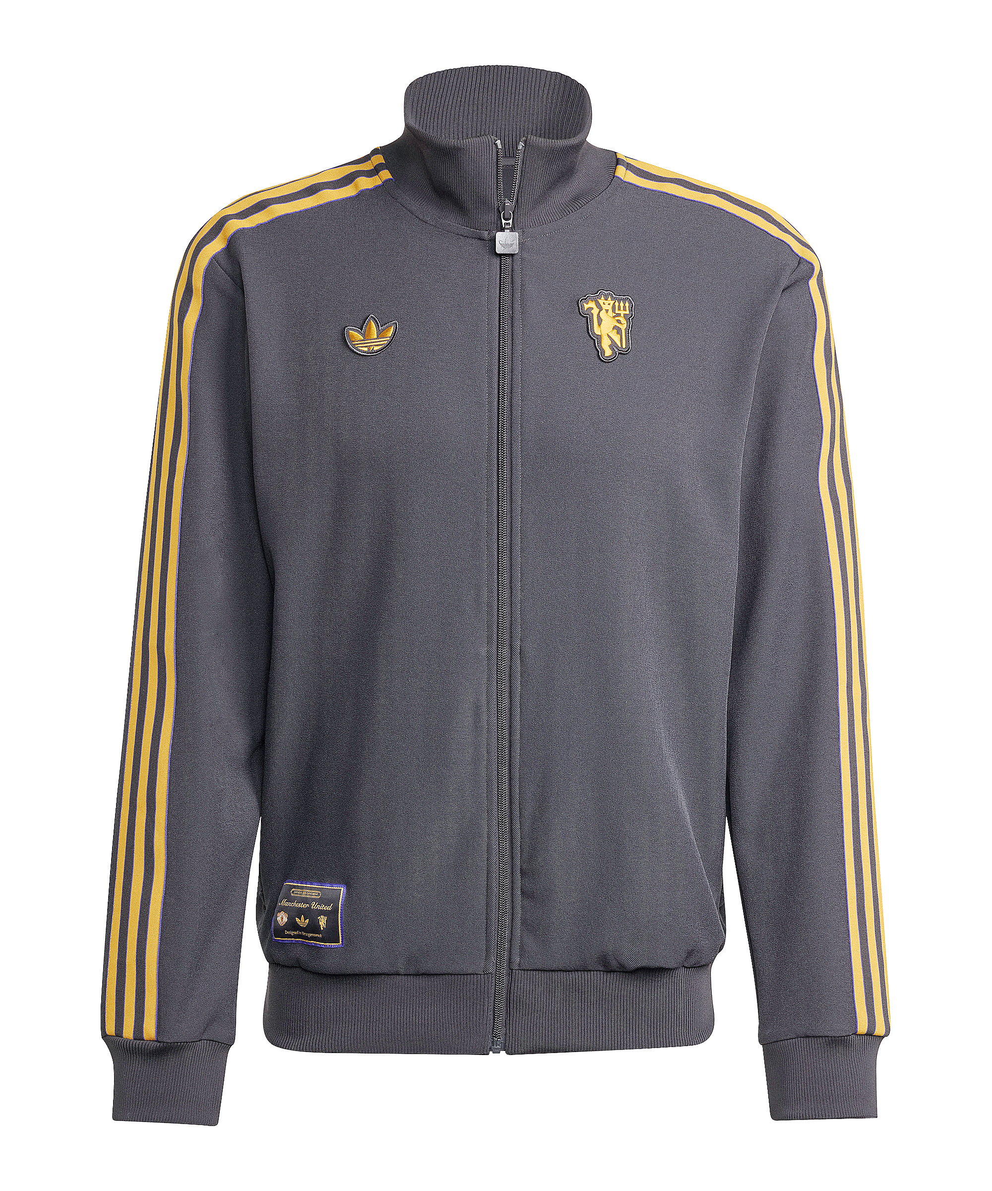 adidas Manchester United Icon Track Sweatshirt Schwarz - schwarz