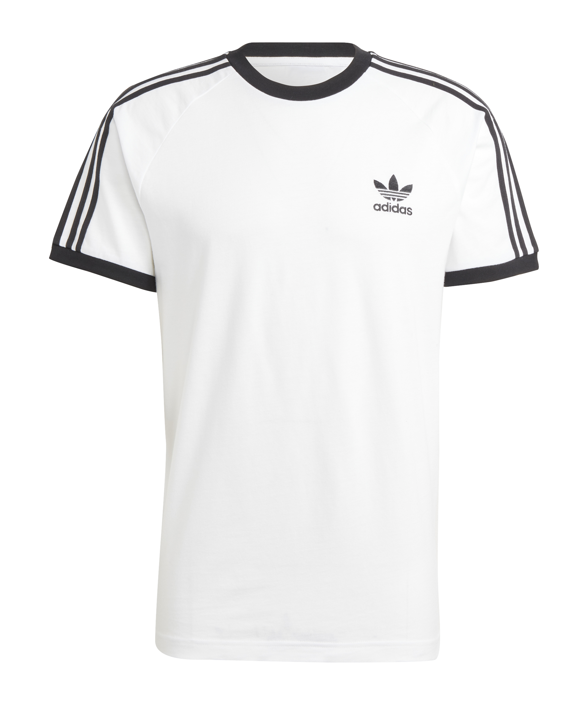adidas Originals Adicolor Classics 3-Stripes Tee White - weiss
