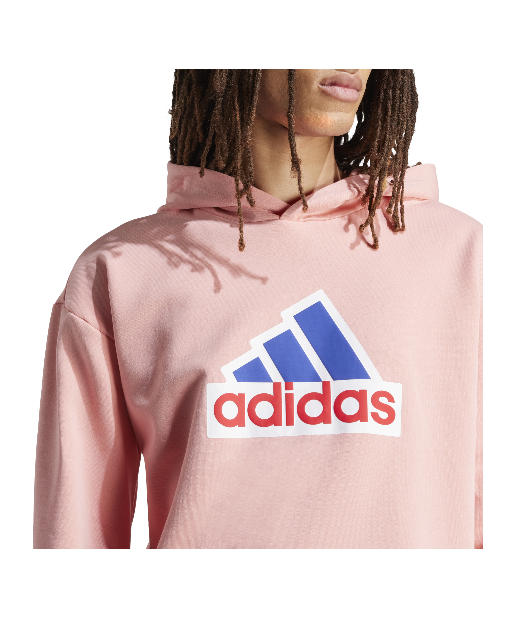 adidas Future Icons Badge of Sport Hoody Rosa - rosa