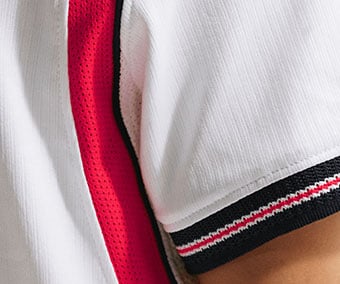 inserts mesh et poignets soign&eacute;s