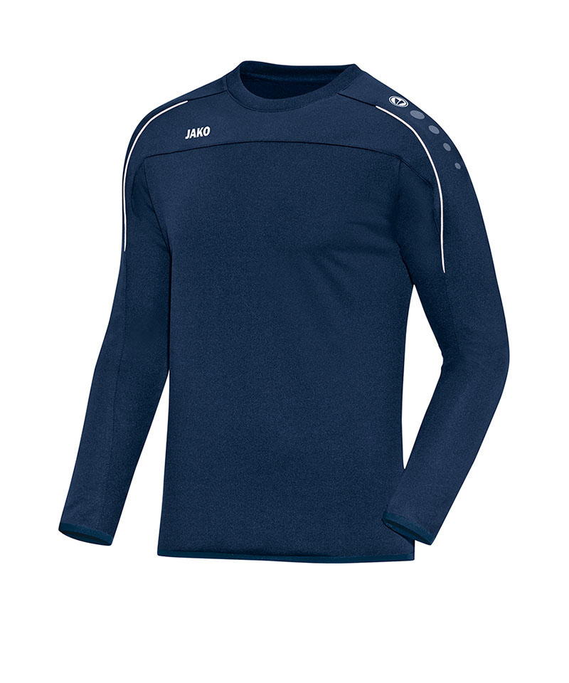 JAKO Classico Sweatshirt Blau Weiss F09 - blau