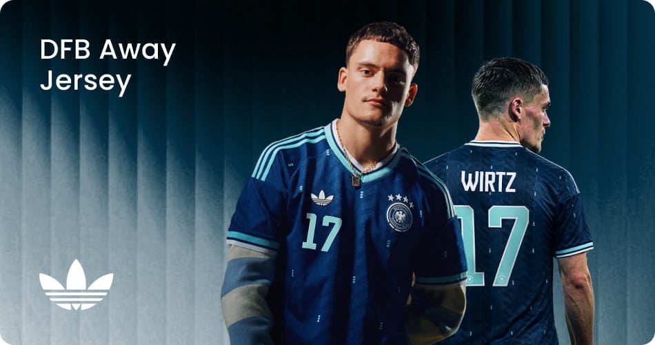 Players wearing Germany DFB away kit number 17 Wirtz - Buy official German away shirts at 11teamsports