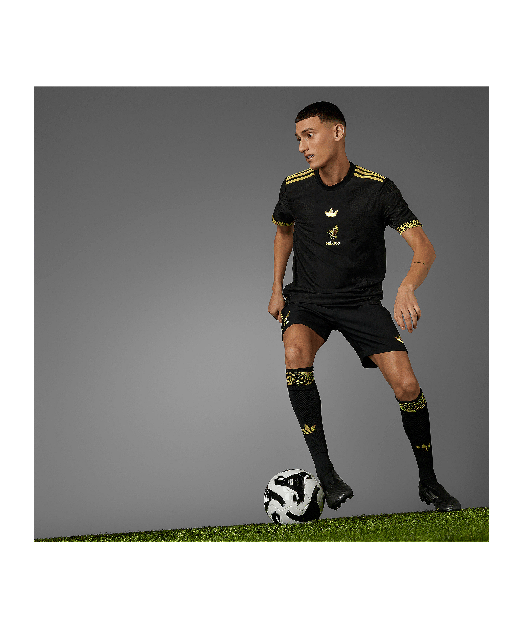 adidas Mexico Trikot 2025 Schwarz - schwarz