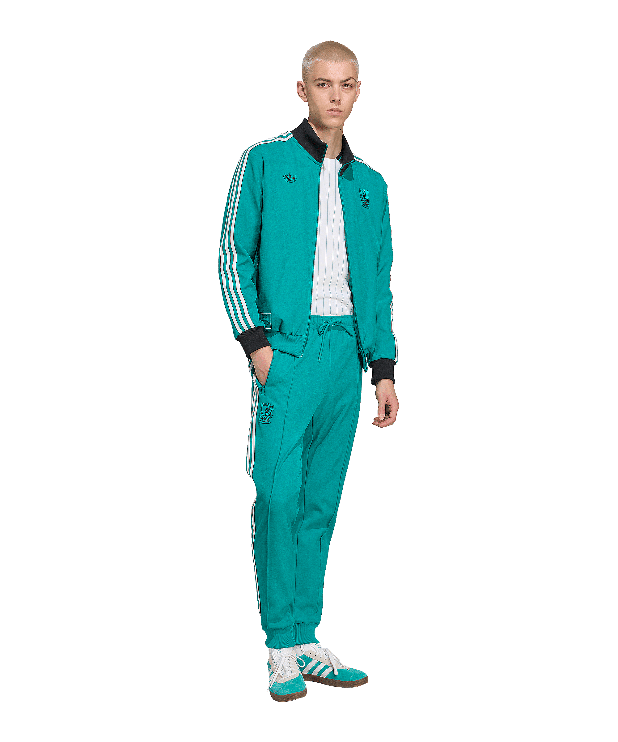 adidas FC Liverpool Icon Track Hose Grün - gruen