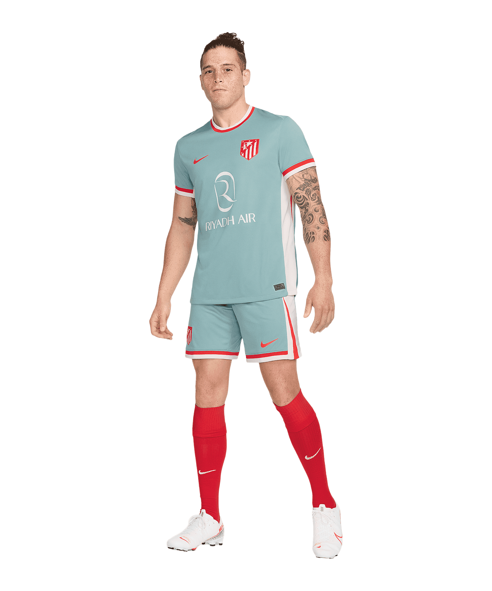 Nike Atletico Madrid Short Away 2024/2025 Grün F017 - gruen