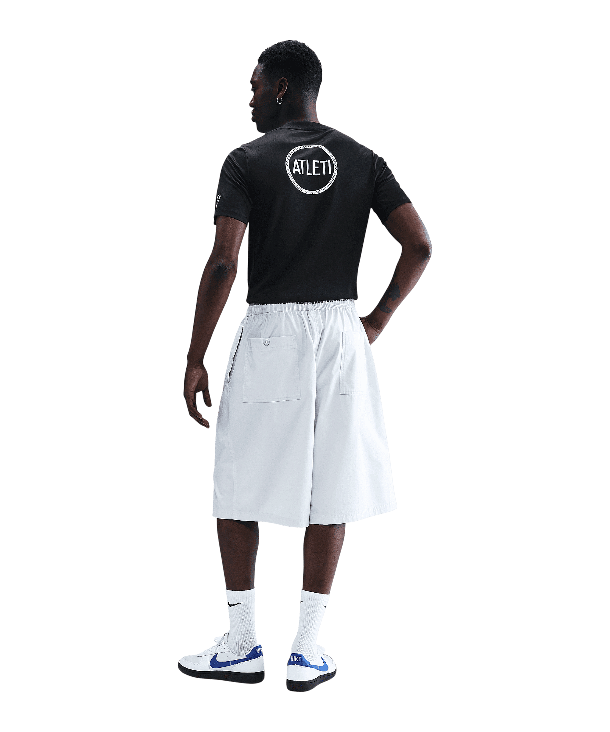 Nike Atletico Madrid Trainingsshirt Schwarz F010 - schwarz