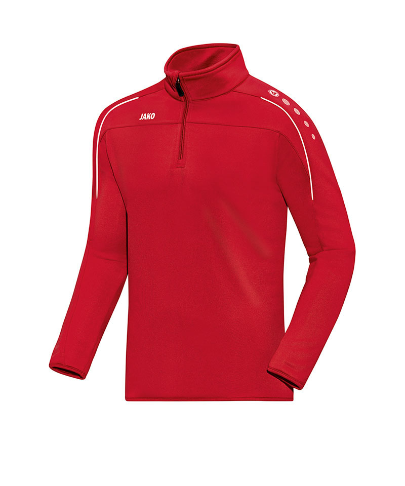 JAKO Classico Ziptop Kids Rot Weiss F01 - rot
