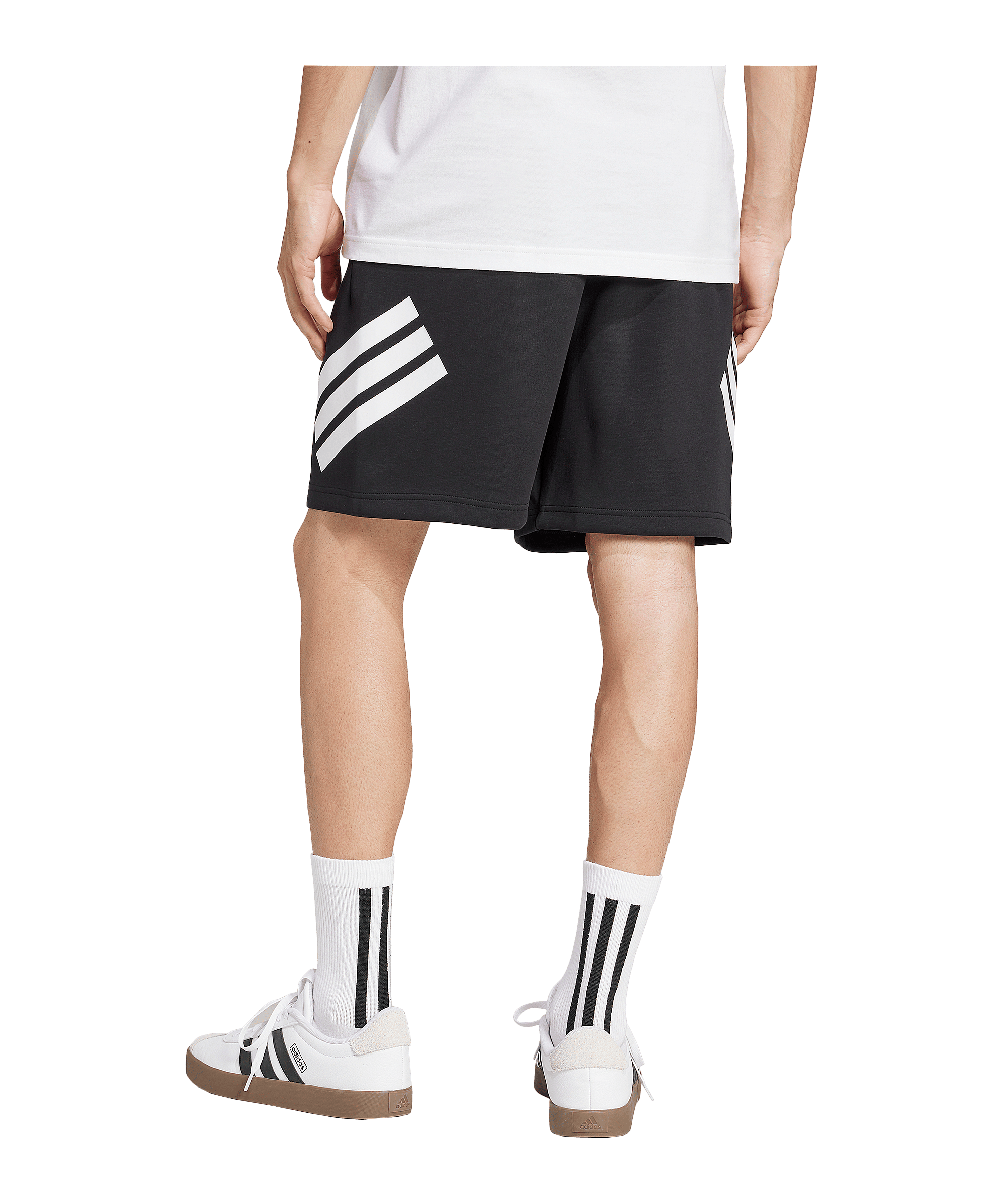 adidas Future Icons 3 Stripes Short Schwarz - schwarz