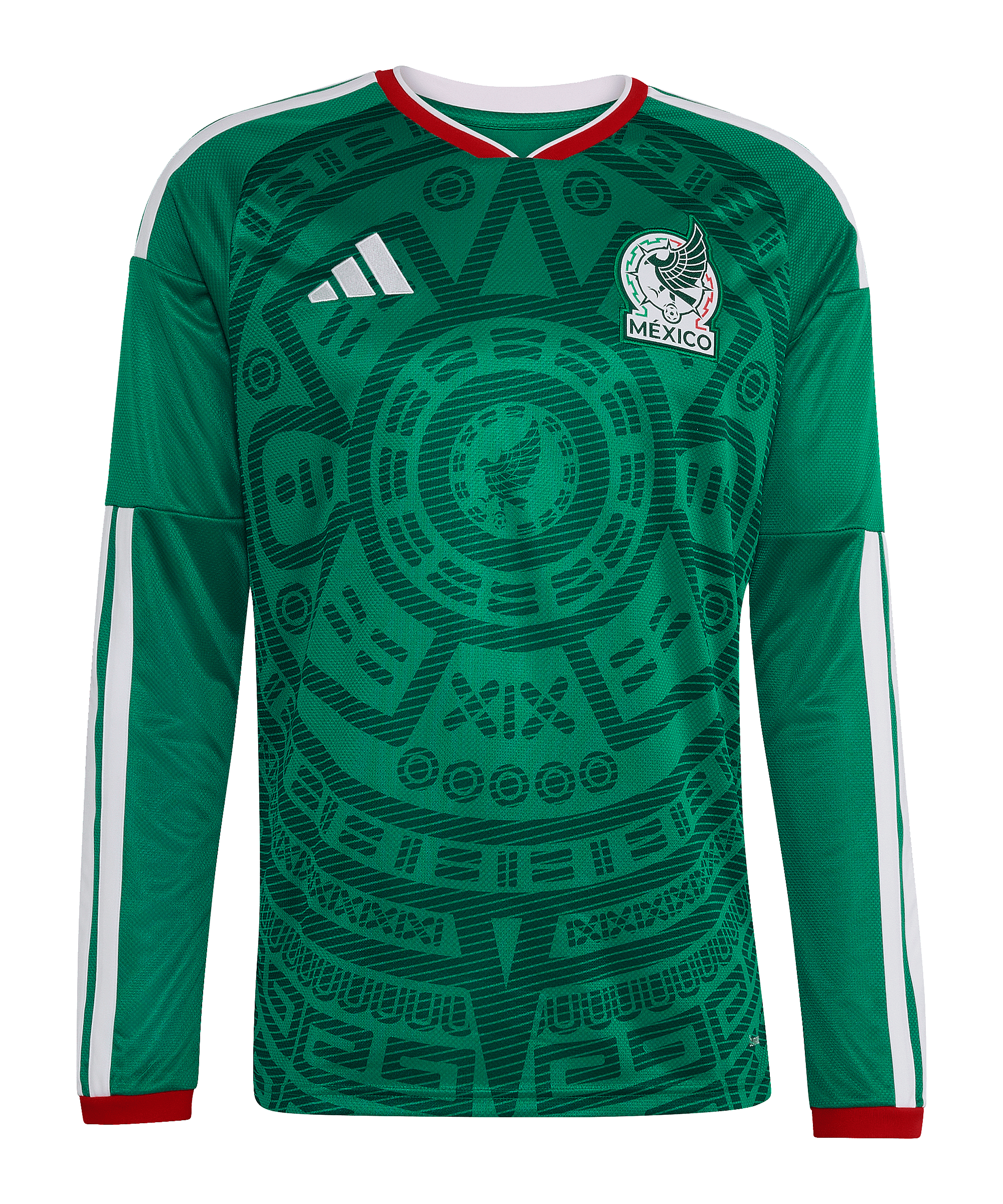 adidas Mexiko Trikot Langarm Home WM 2026 Grün - gruen
