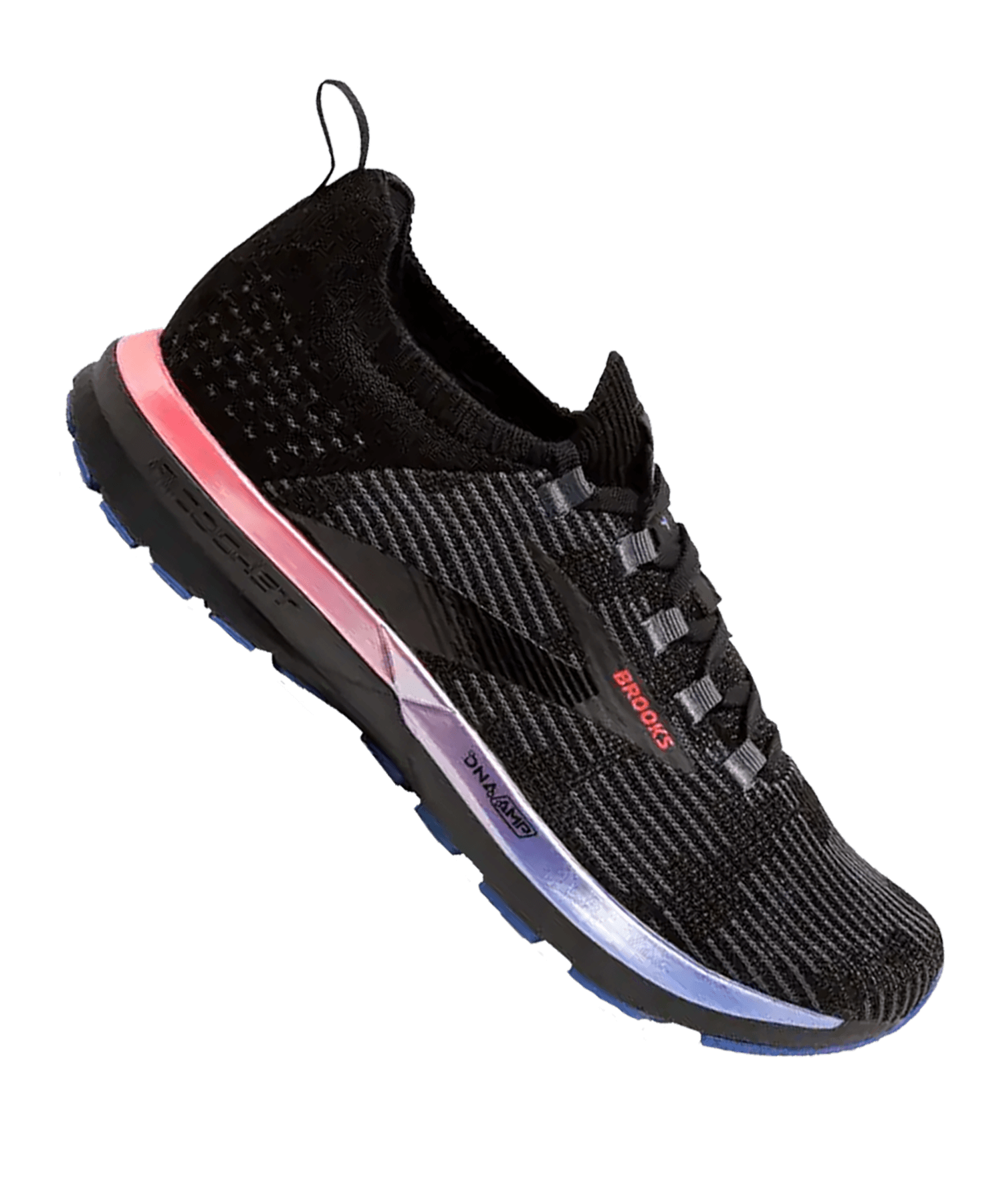 Brooks Ricochet 2 Running Damen Schwarz Coral F015 - schwarz