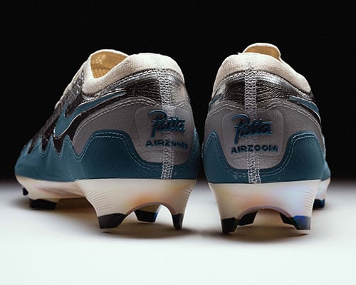 Nike x Patta Mercurial Vapor 16 Elite FG AQUA Edition &ndash; Heel with Patta 3D logo