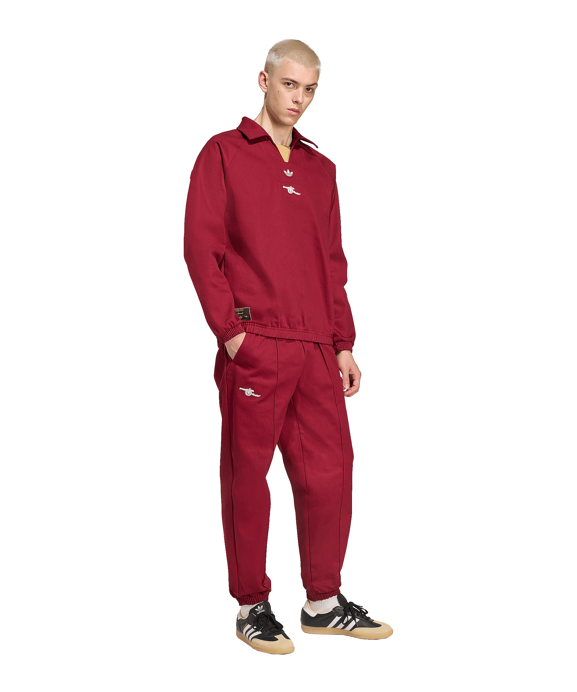 adidas FC Arsenal London Icon Drill Hose Rot - rot