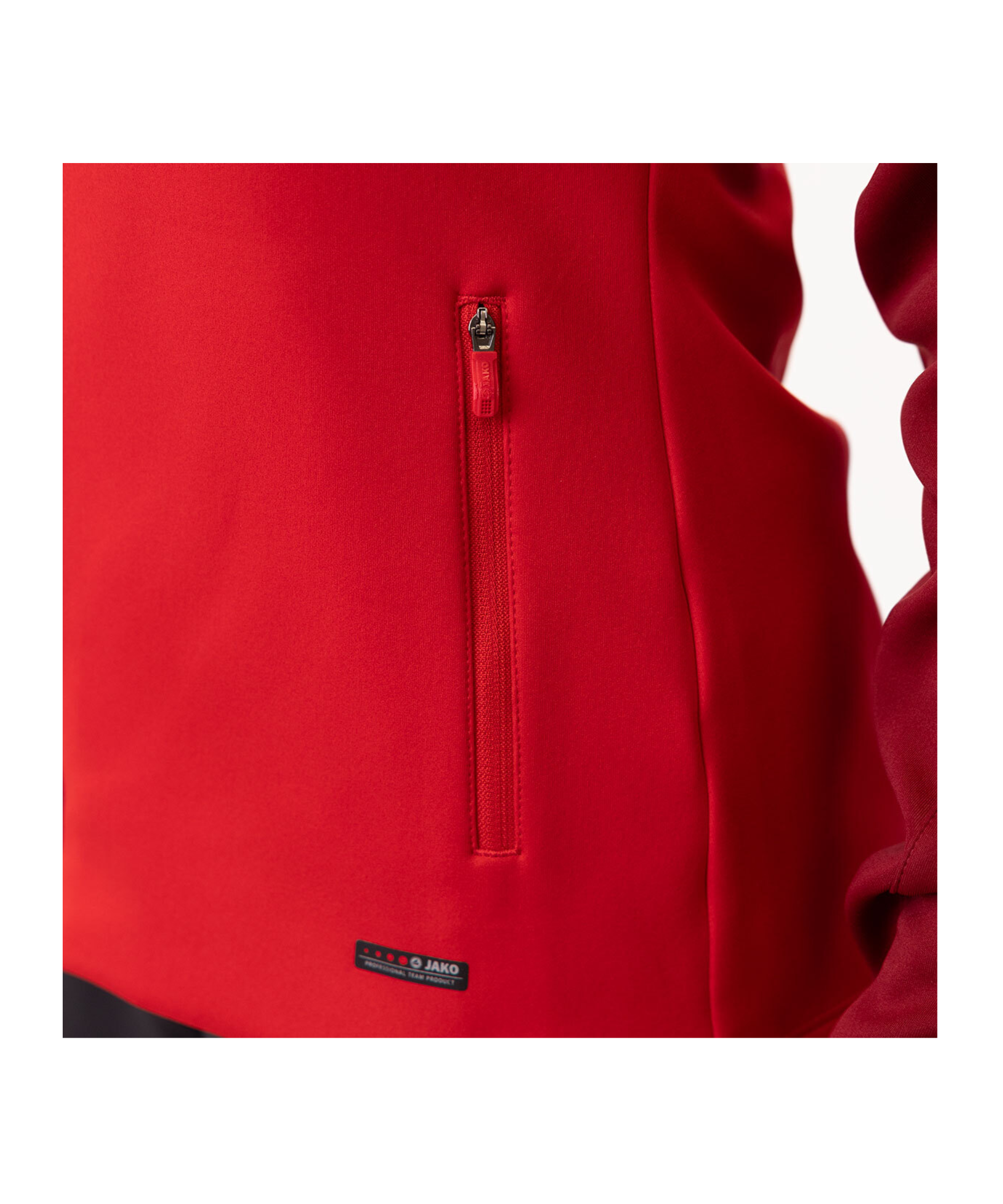 JAKO Iconic Kapuzenjacke Damen Rot F103 - rot