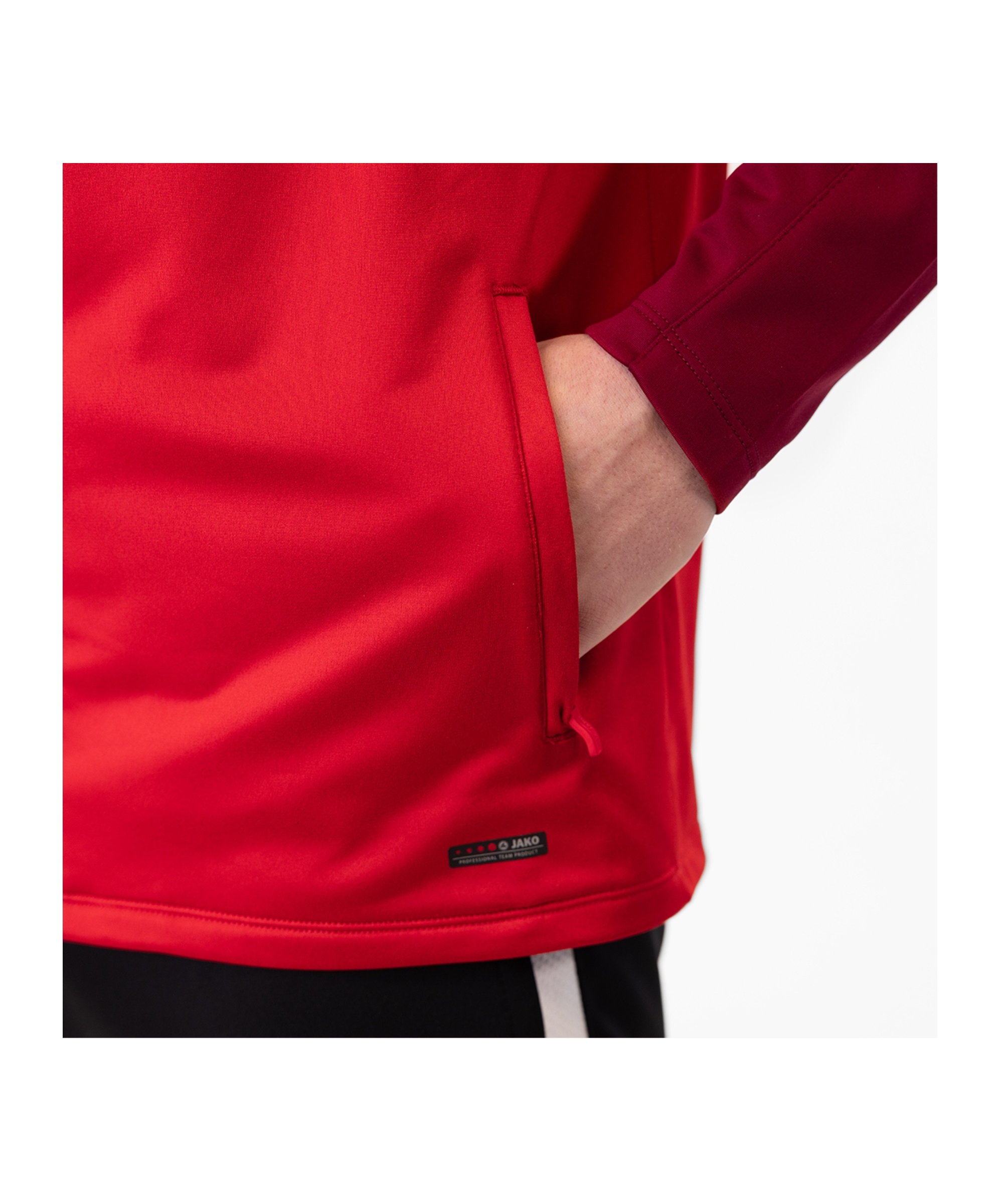 JAKO Iconic Polyesterjacke Kids Rot F103 - rot