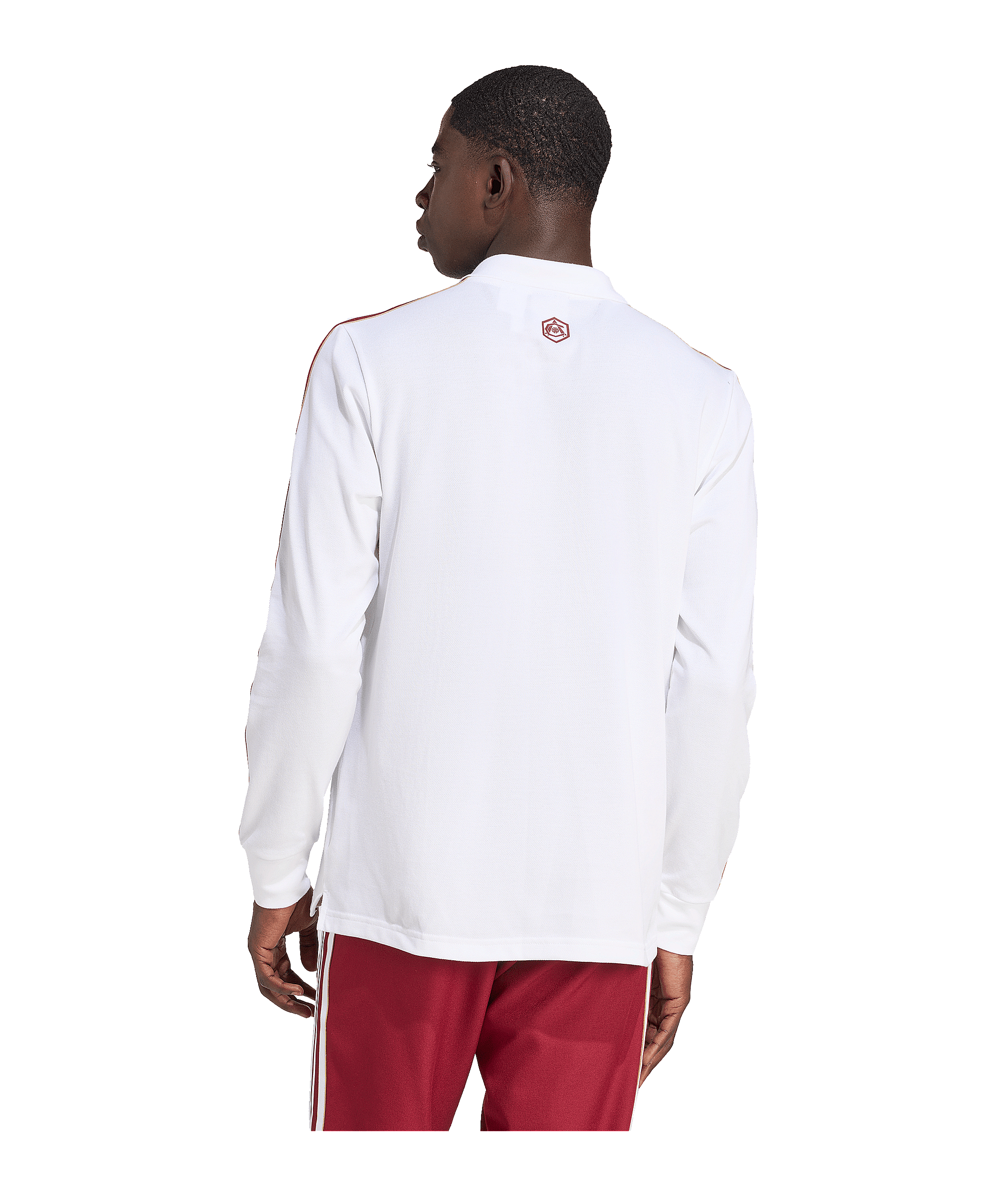 adidas FC Arsenal London Icon Long Sleeve Polo Weiß - weiss