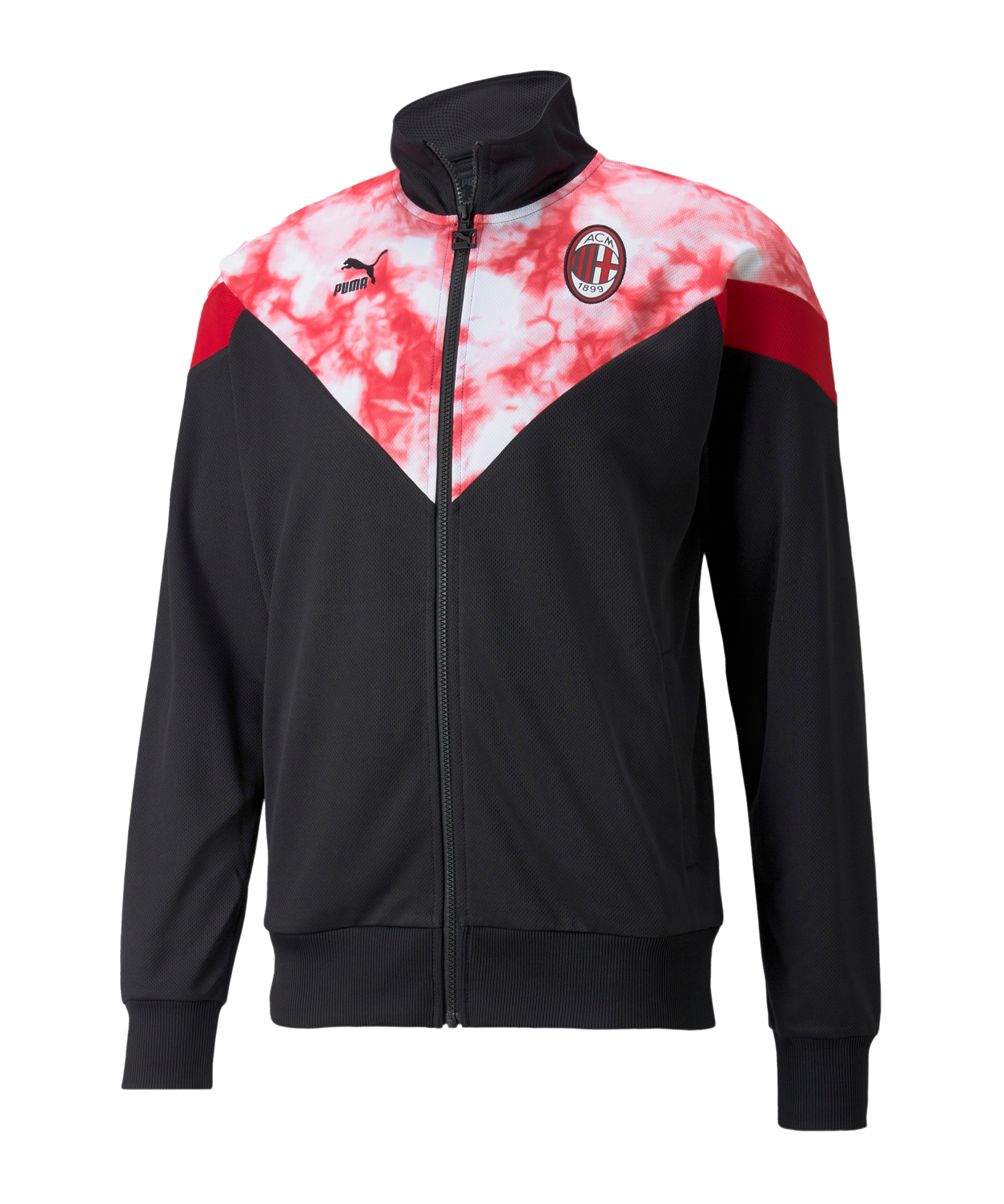 PUMA AC Mailand Iconic MCS Trainingsjacke Schwarz F01 - schwarz
