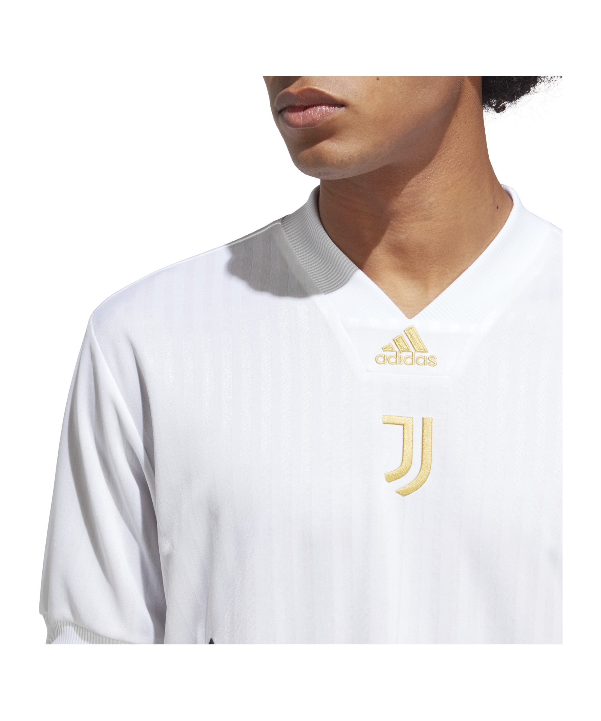 adidas Juventus Turin Icon Trikot Weiss - weiss