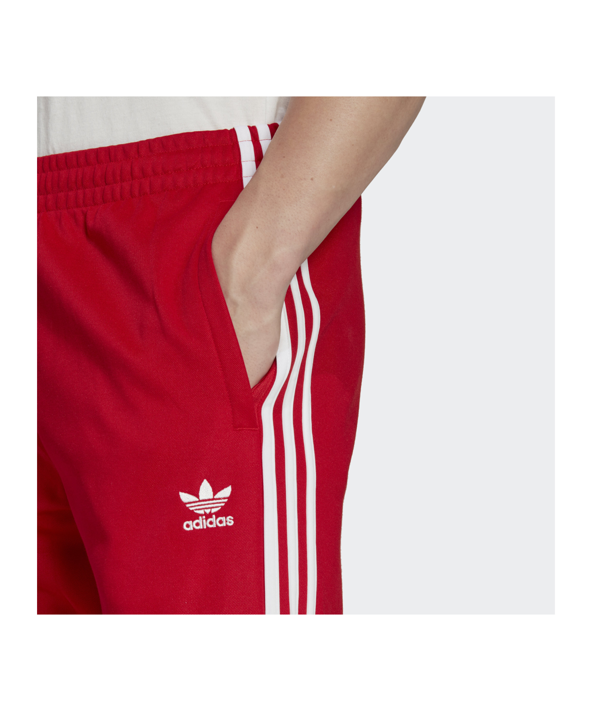 adidas Originals Adicolor Classics Cutline Pant Rot - rot