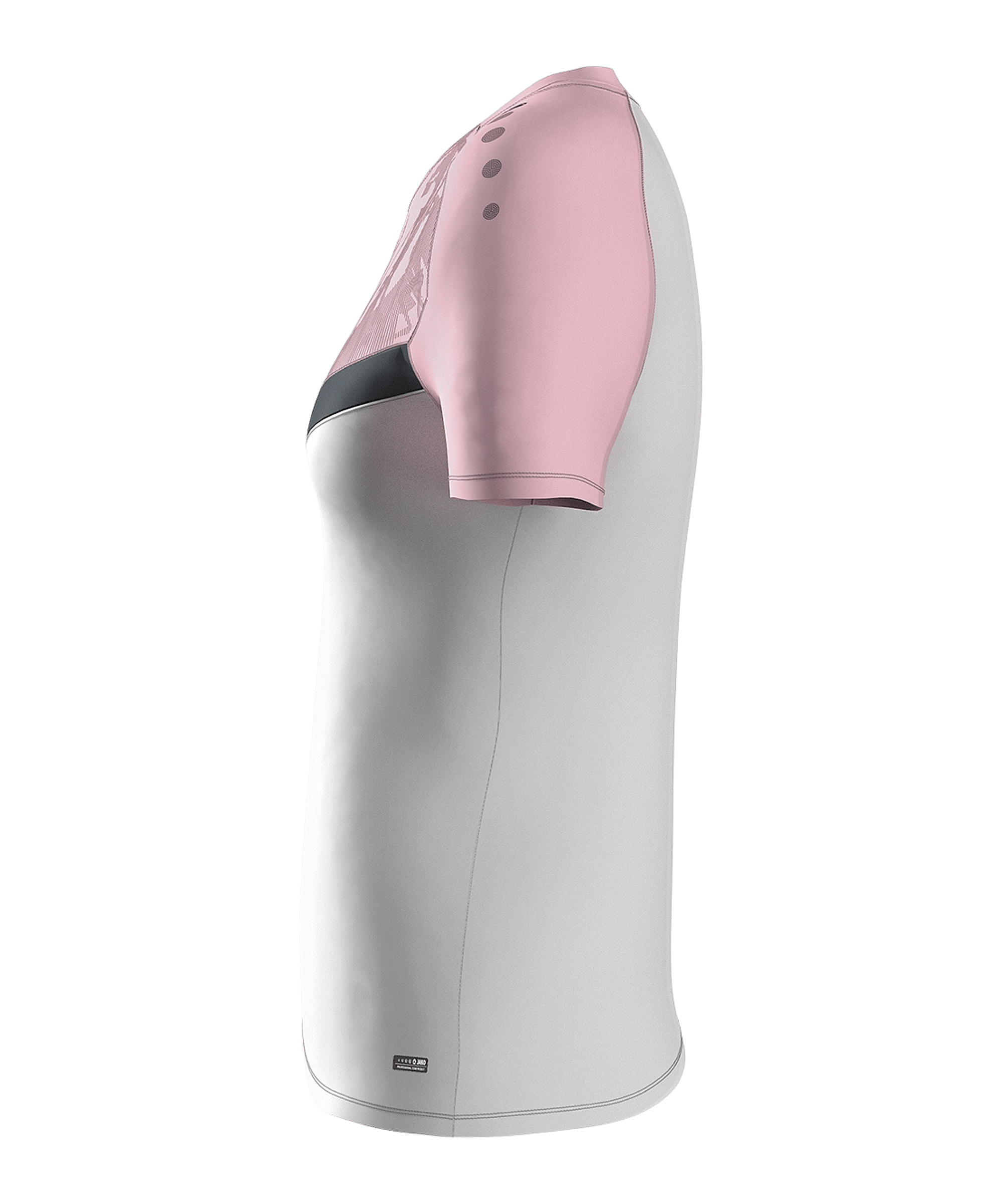 JAKO Iconic T-Shirt Damen Grau Pink F851 - grau