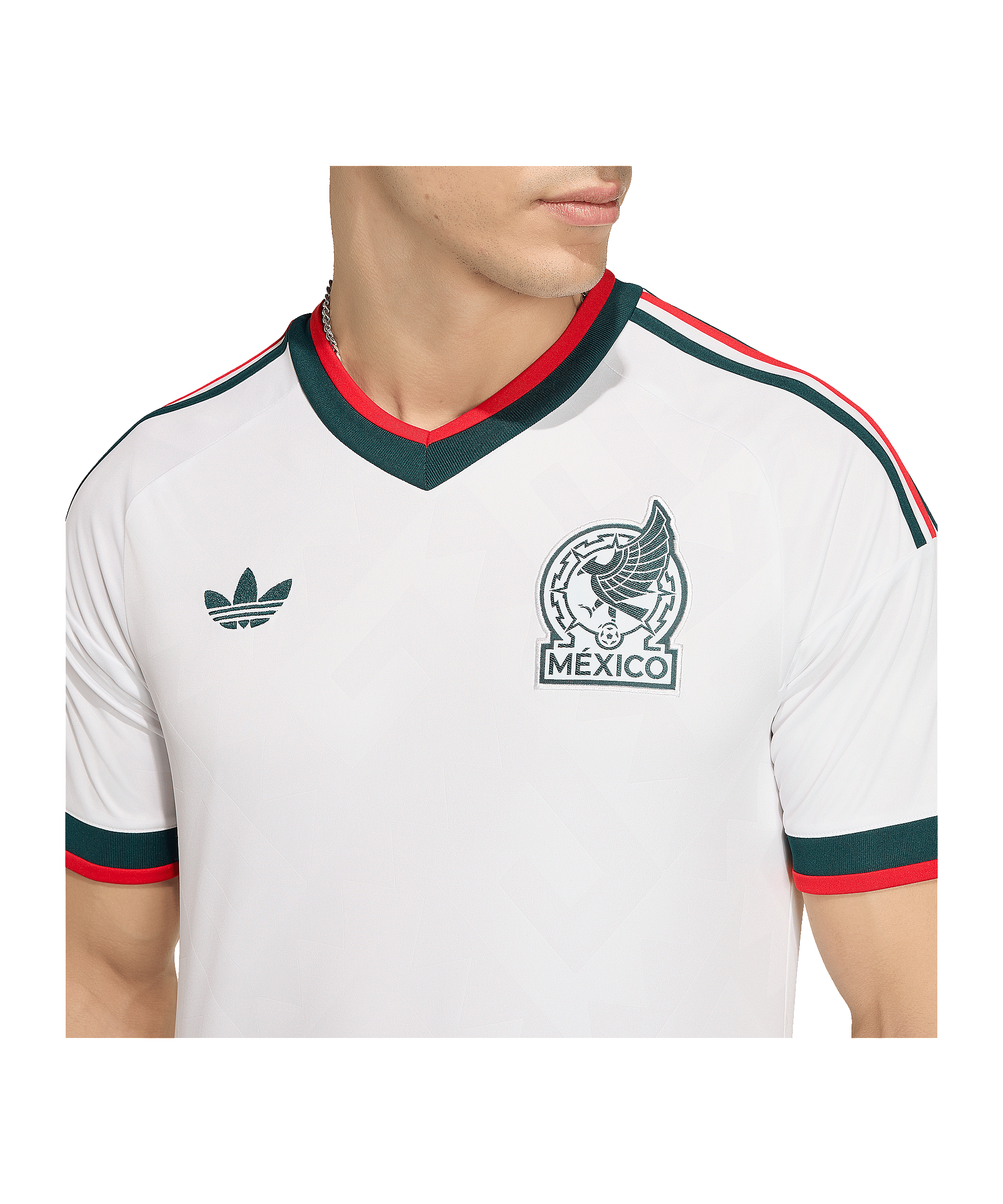 adidas FMF Mexiko Trikot Away WM 2026 Weiß - weiss