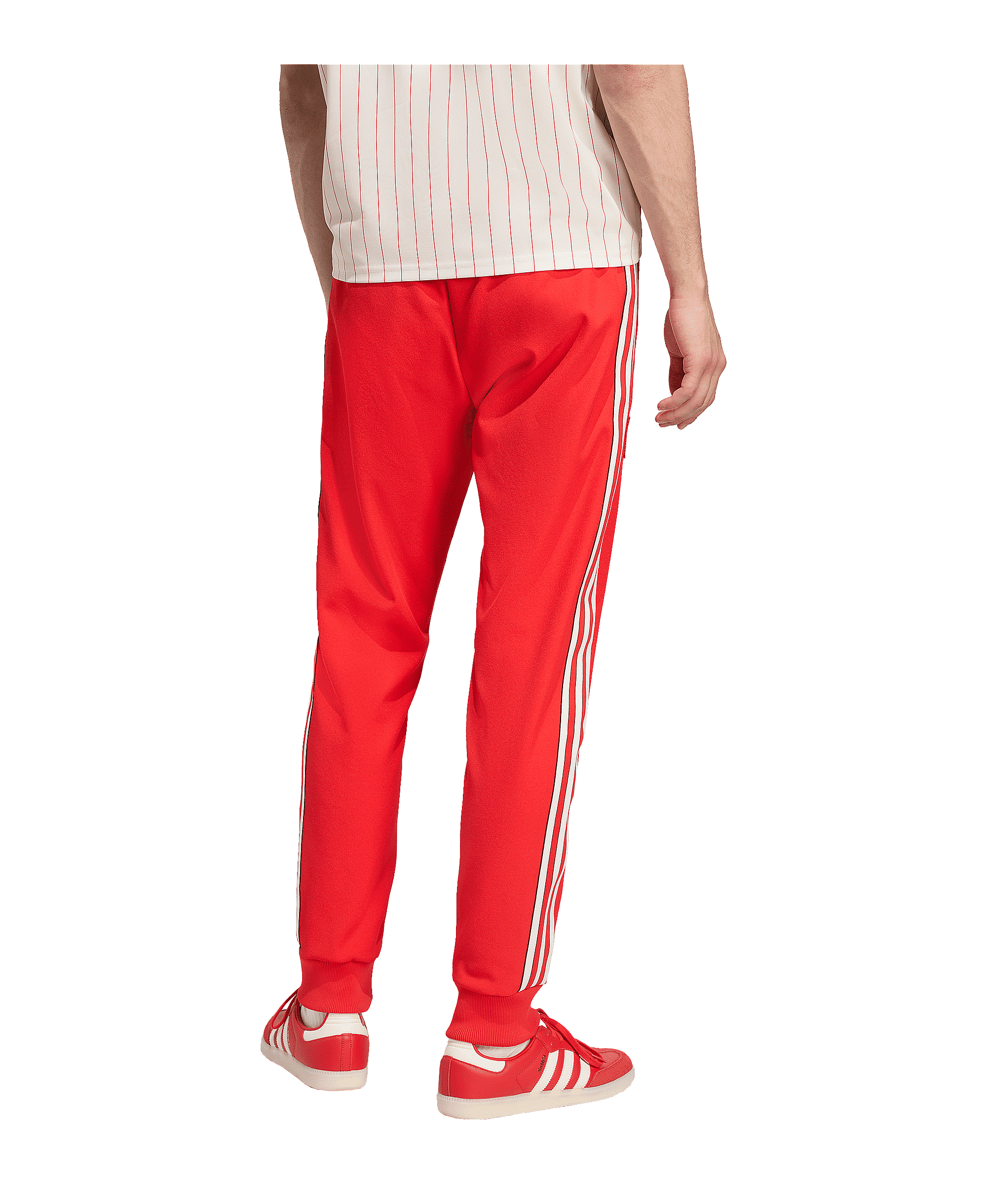 adidas Benfica Lissabon Terrace Icons Track Hose Rot - rot