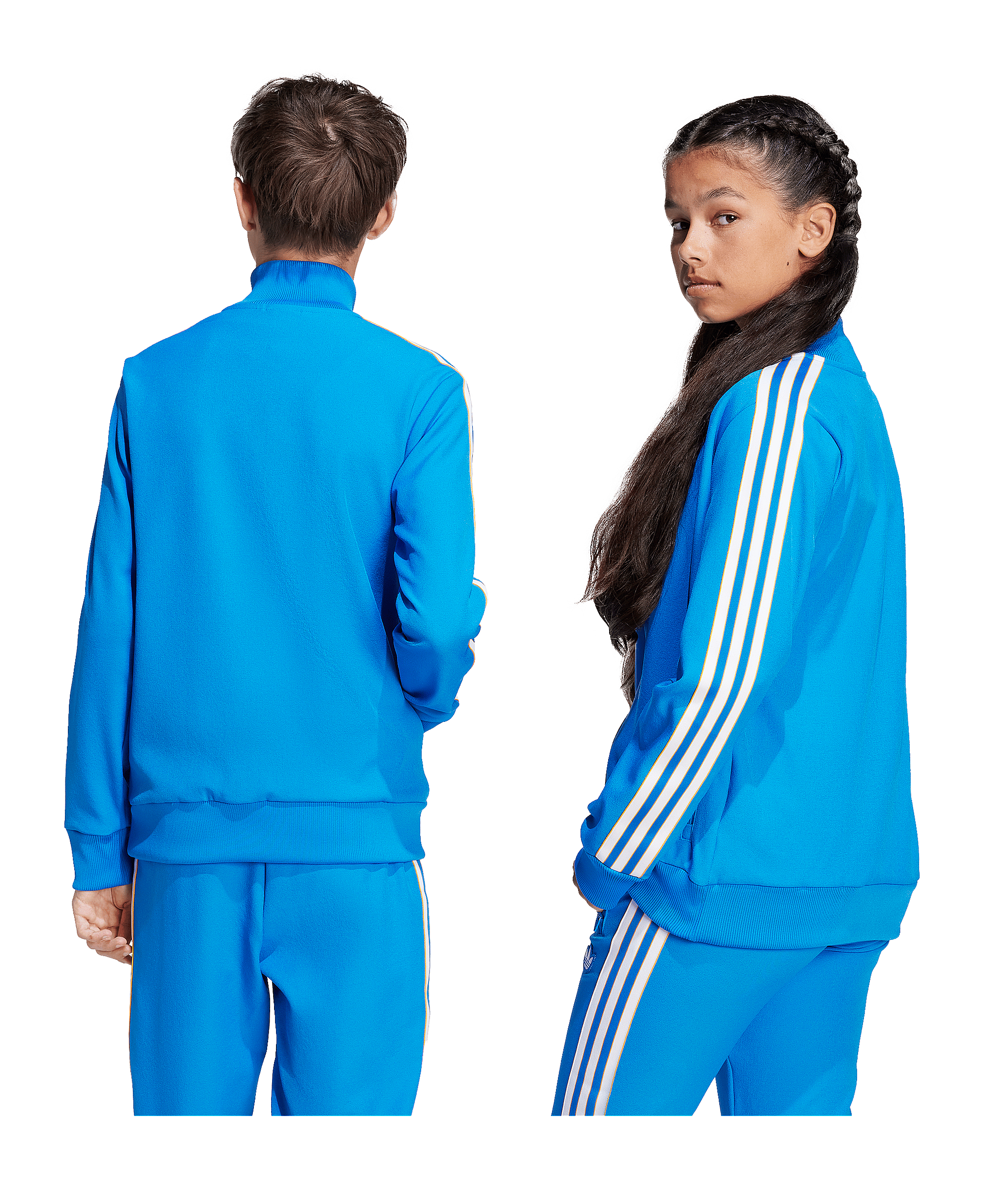 adidas Real Madrid Icon Track Sweatshirt Kids Blau - blau