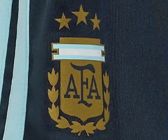 AFA emblem printed on short